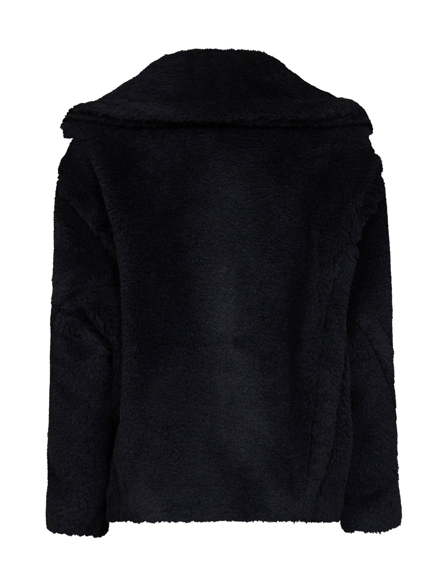 Max Mara Women Black Mxmalcuno Biker Coat MAX MARA