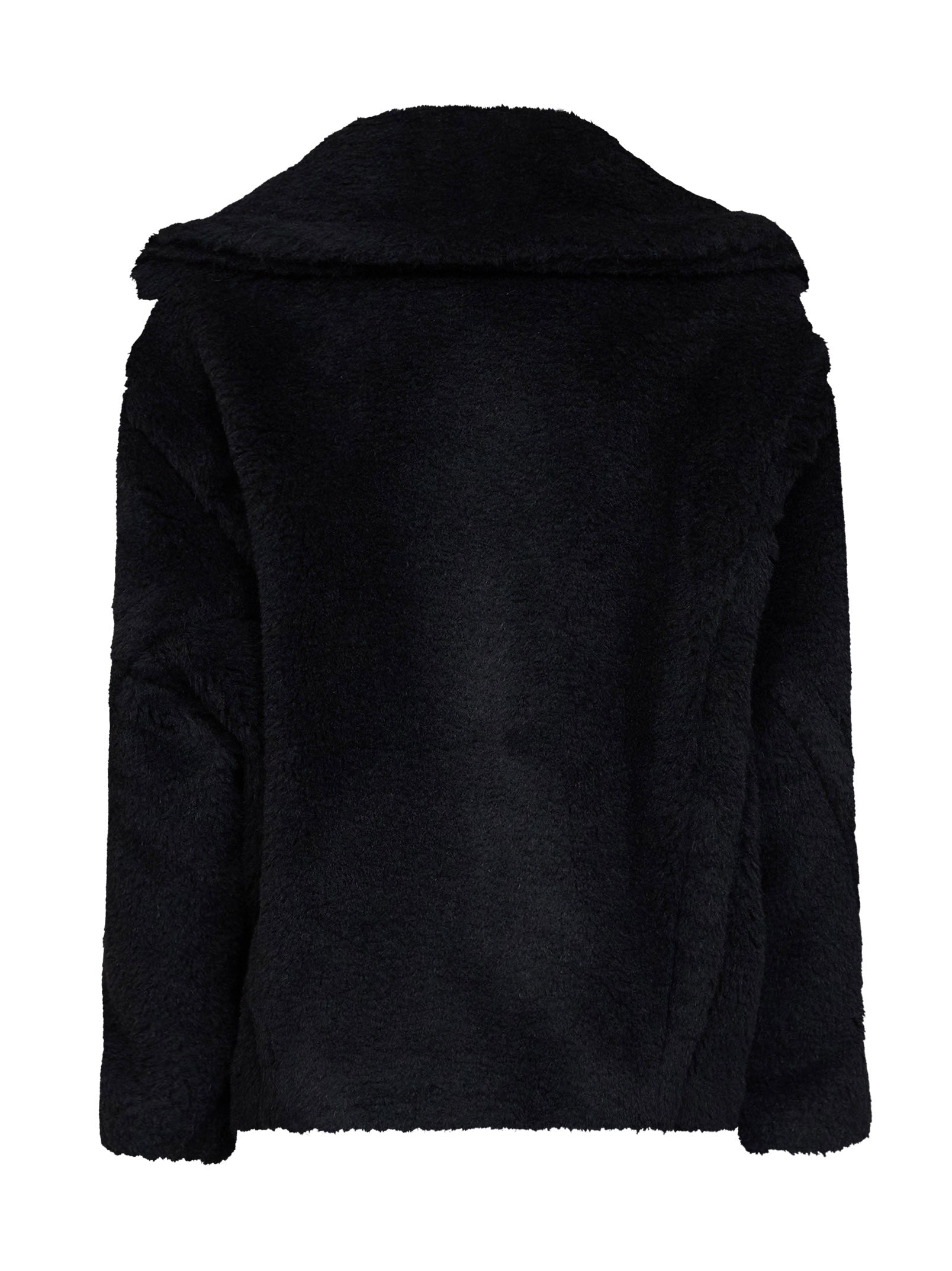 Max Mara Women Black Mxmalcuno Biker Coat MAX MARA