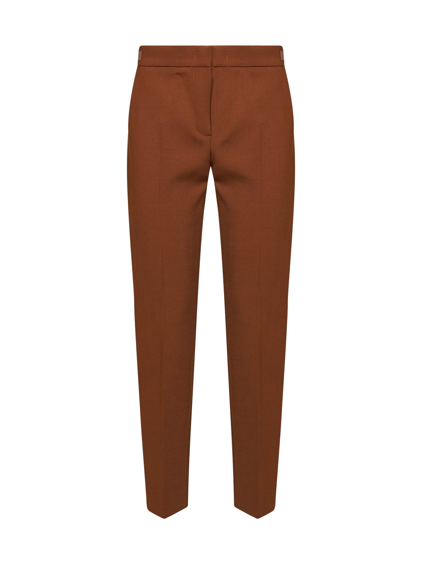 Max Mara Women Brown Mxmacino Slim-Fit Trousers MAX MARA