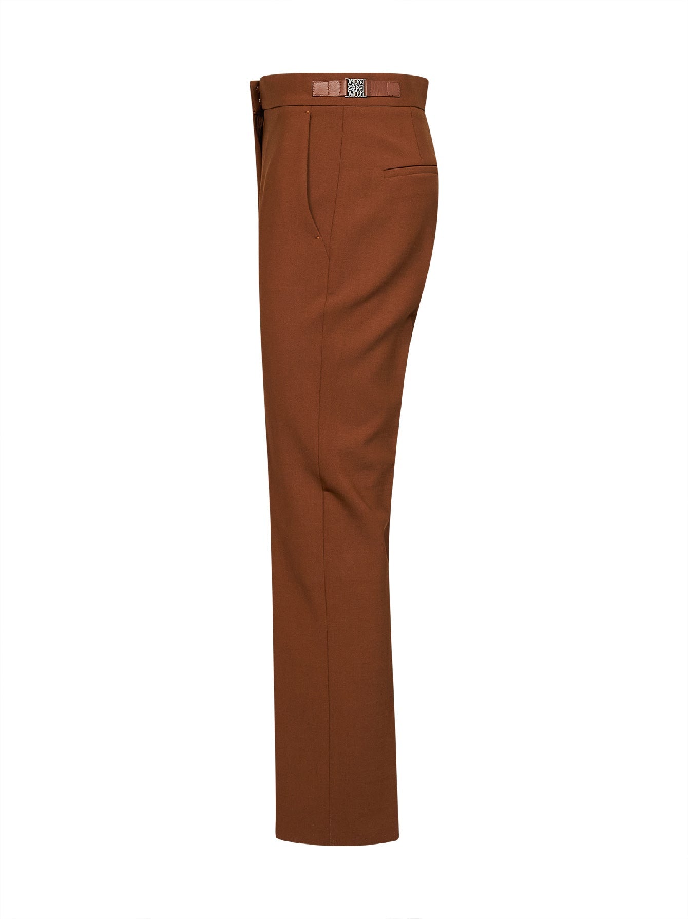 Max Mara Women Brown Mxmacino Slim-Fit Trousers MAX MARA