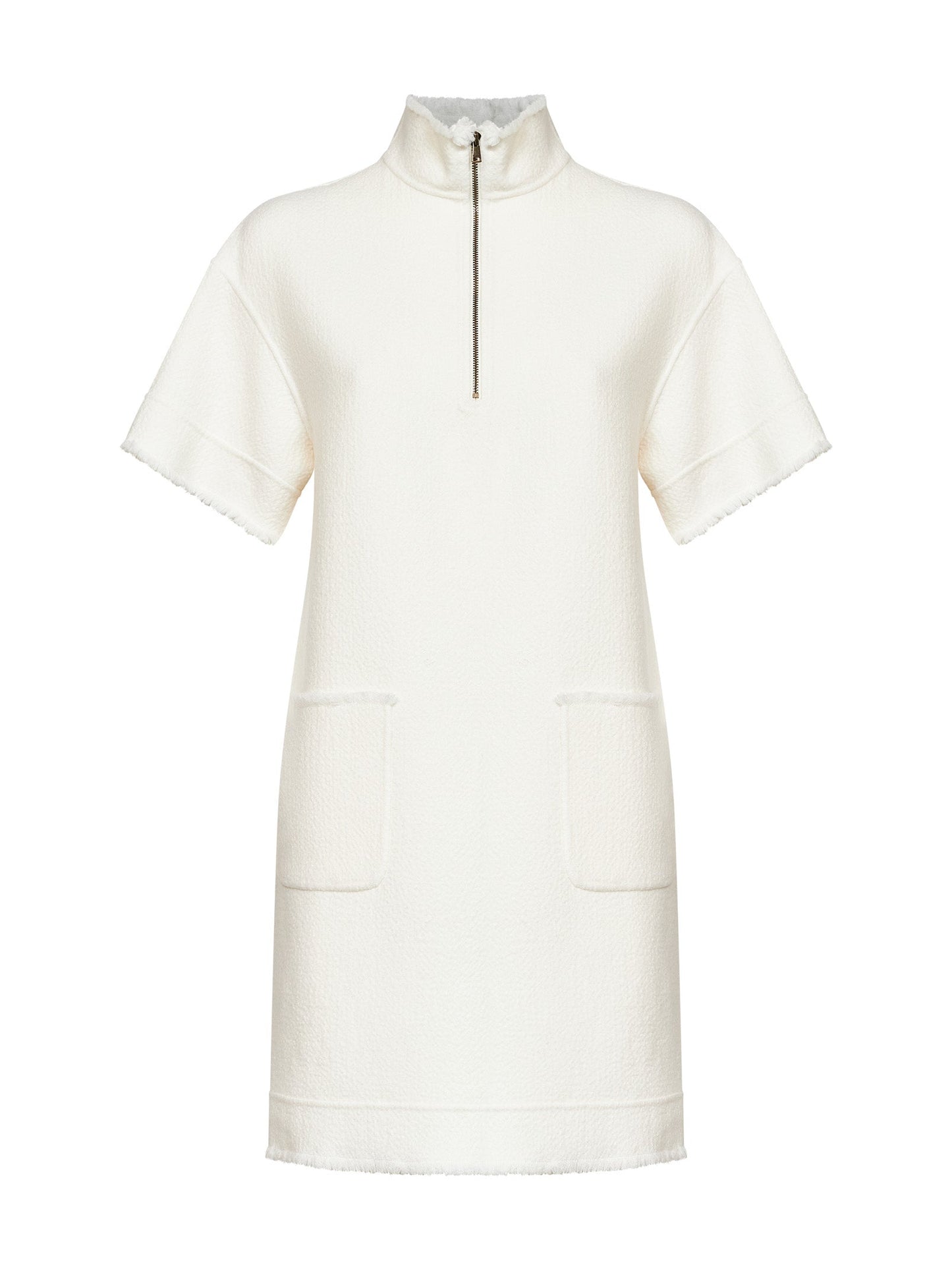 Max Mara Women White Mxmsavana Sweatshirt-Style Mini Dress MAX MARA