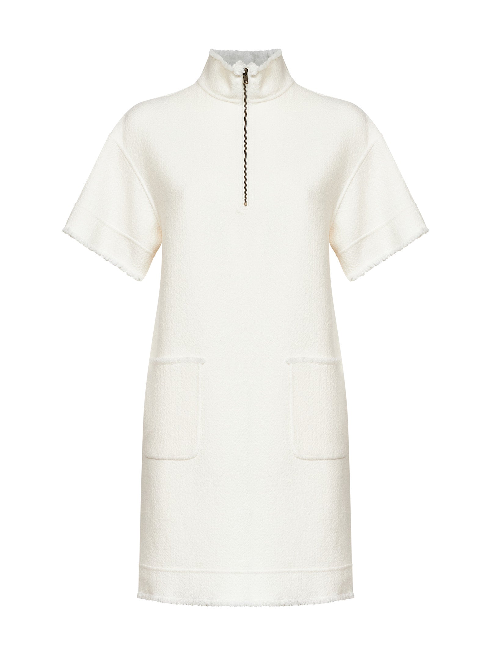 Max Mara Women White Mxmsavana Sweatshirt-Style Mini Dress MAX MARA