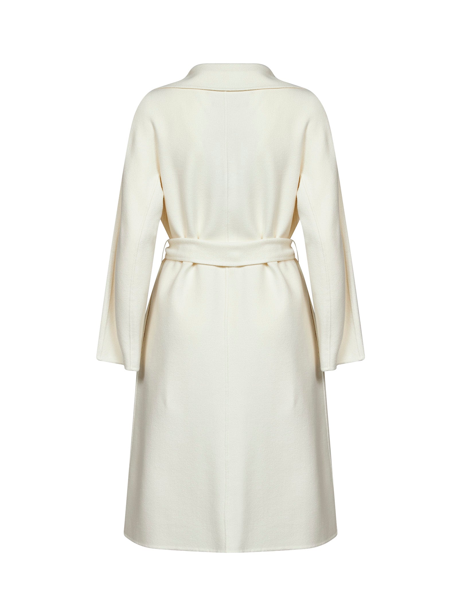 Max Mara Studio Women Butter Mstcles Long Wrap Coat MAX MARA STUDIO