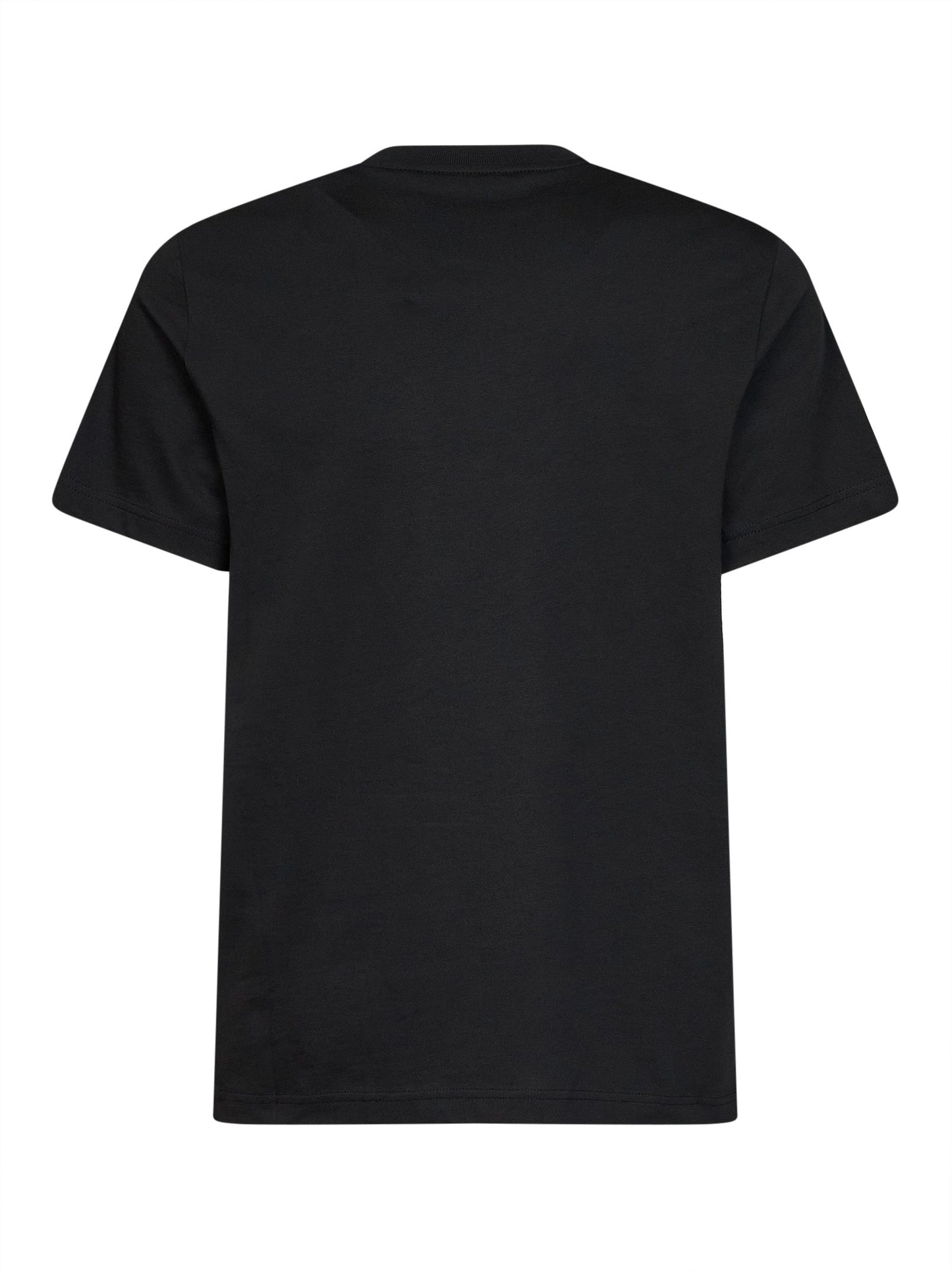 Moncler Men Black Cotton Jersey T-Shirt With Logo MONCLER