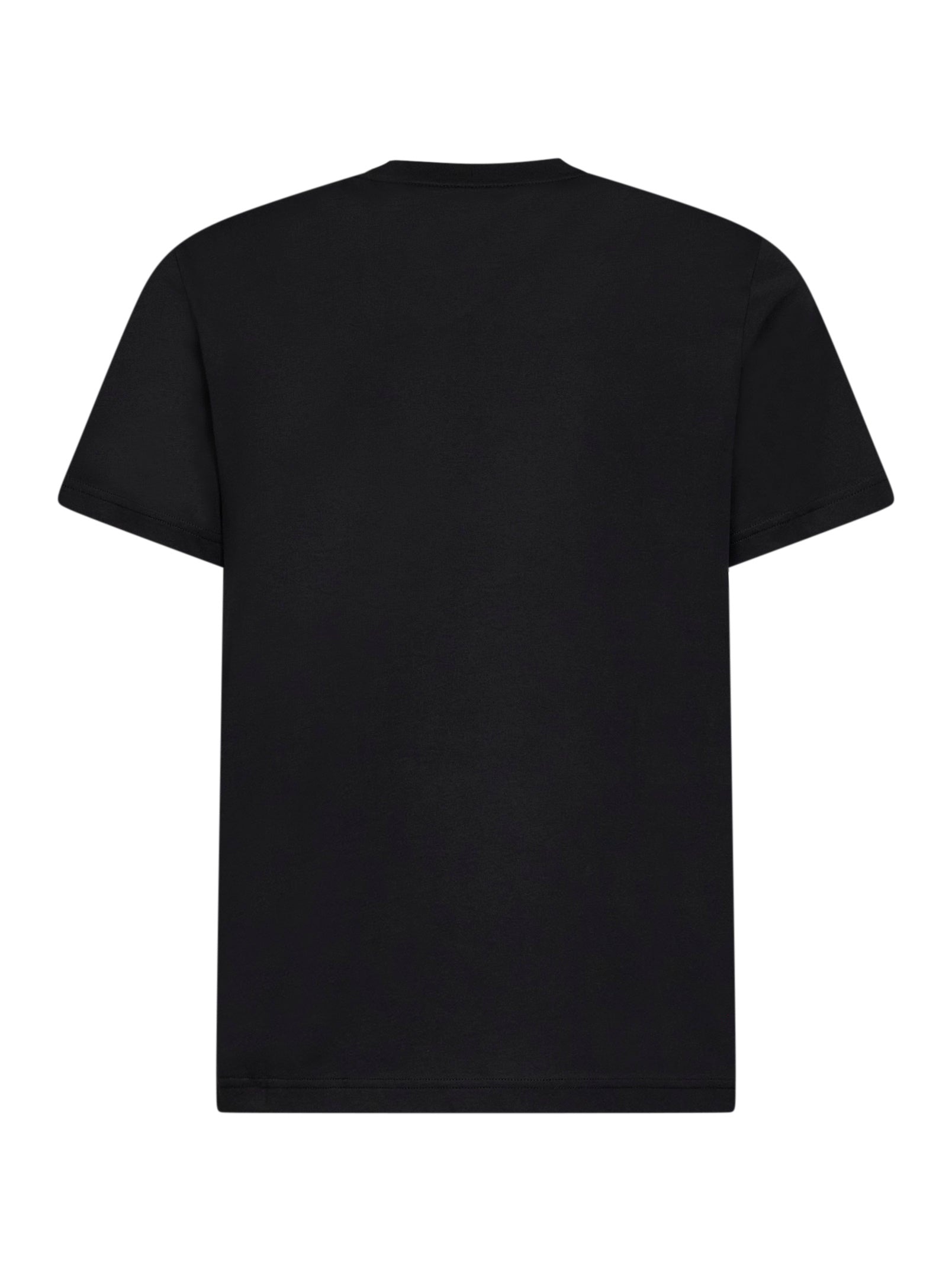 Moncler Men Black Cotton Jersey Logo T-Shirt MONCLER