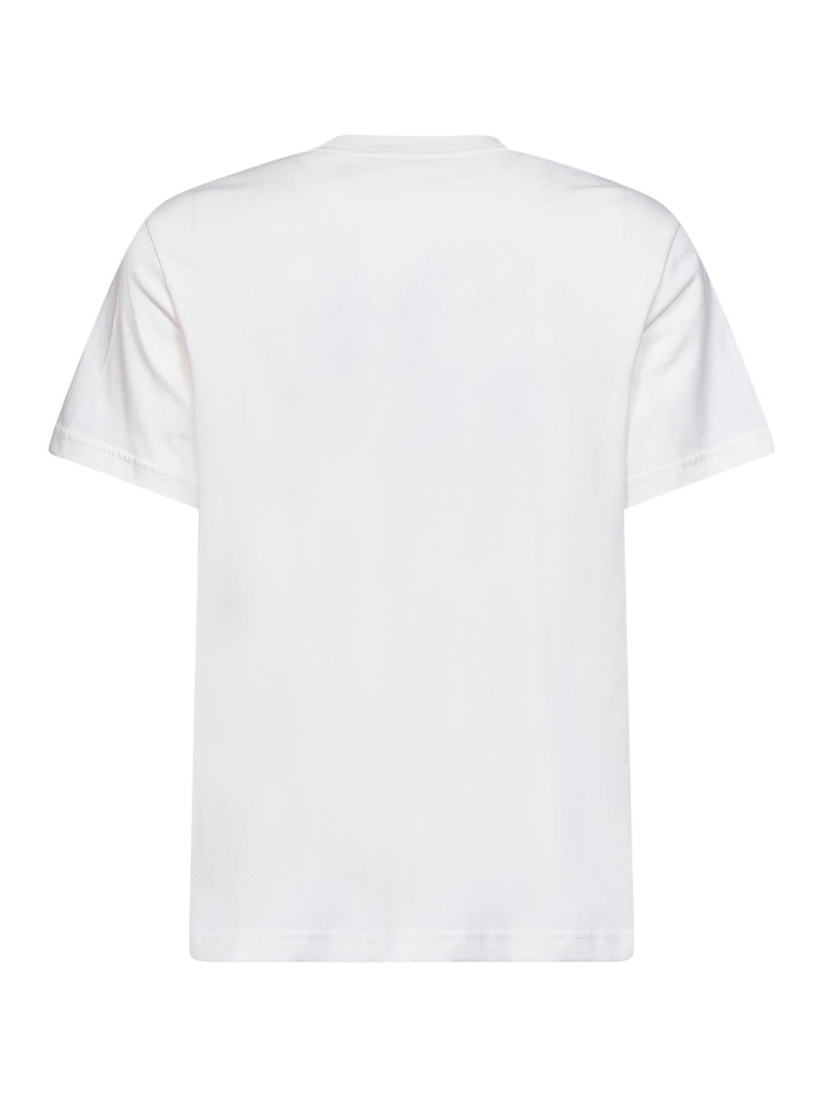 Moncler Men White Cotton Jersey Logoed T-Shirt MONCLER