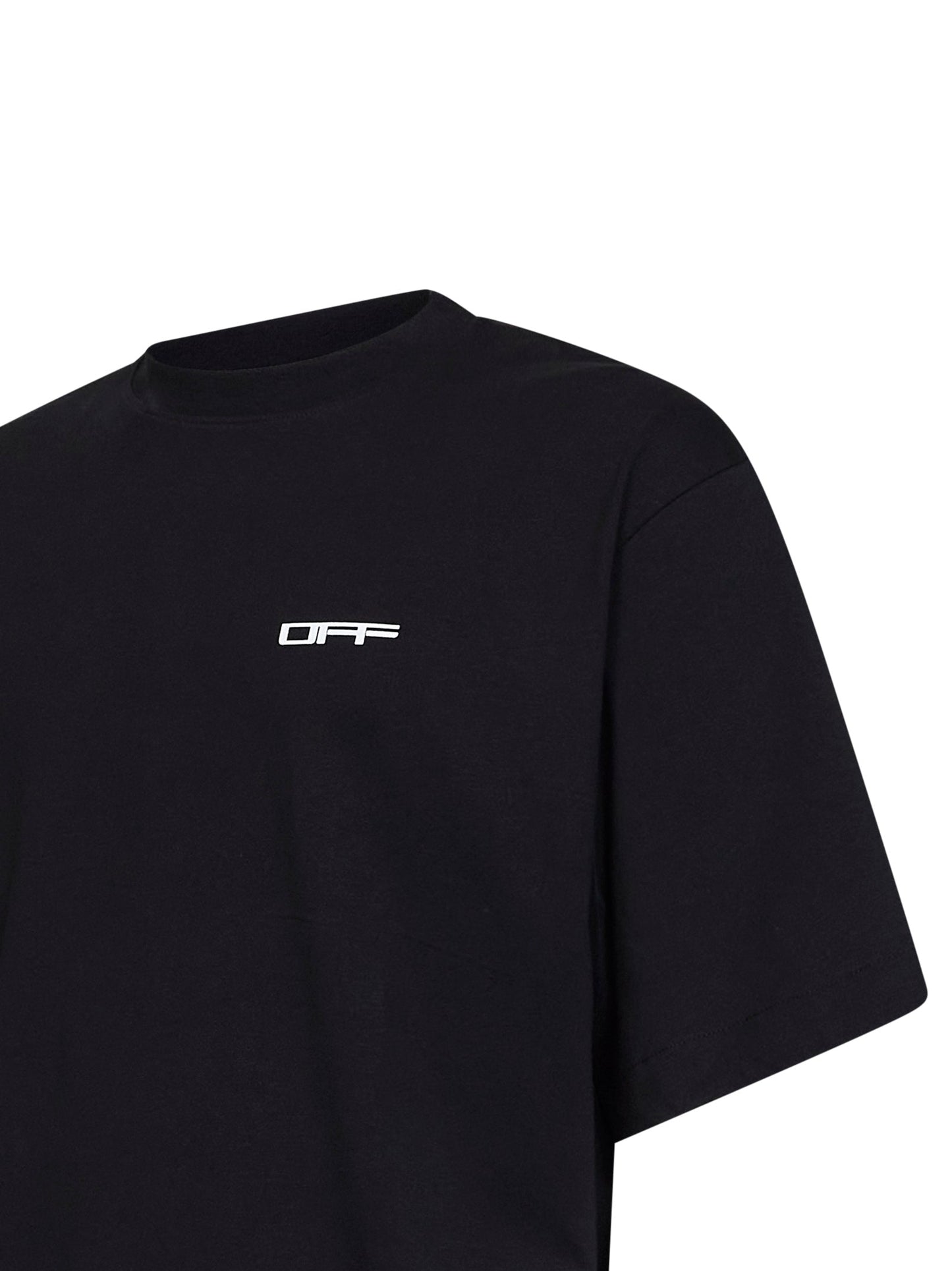 Off White Men Black Jersey Archigeography Arrow Skate T-Shirt OFF-WHITE
