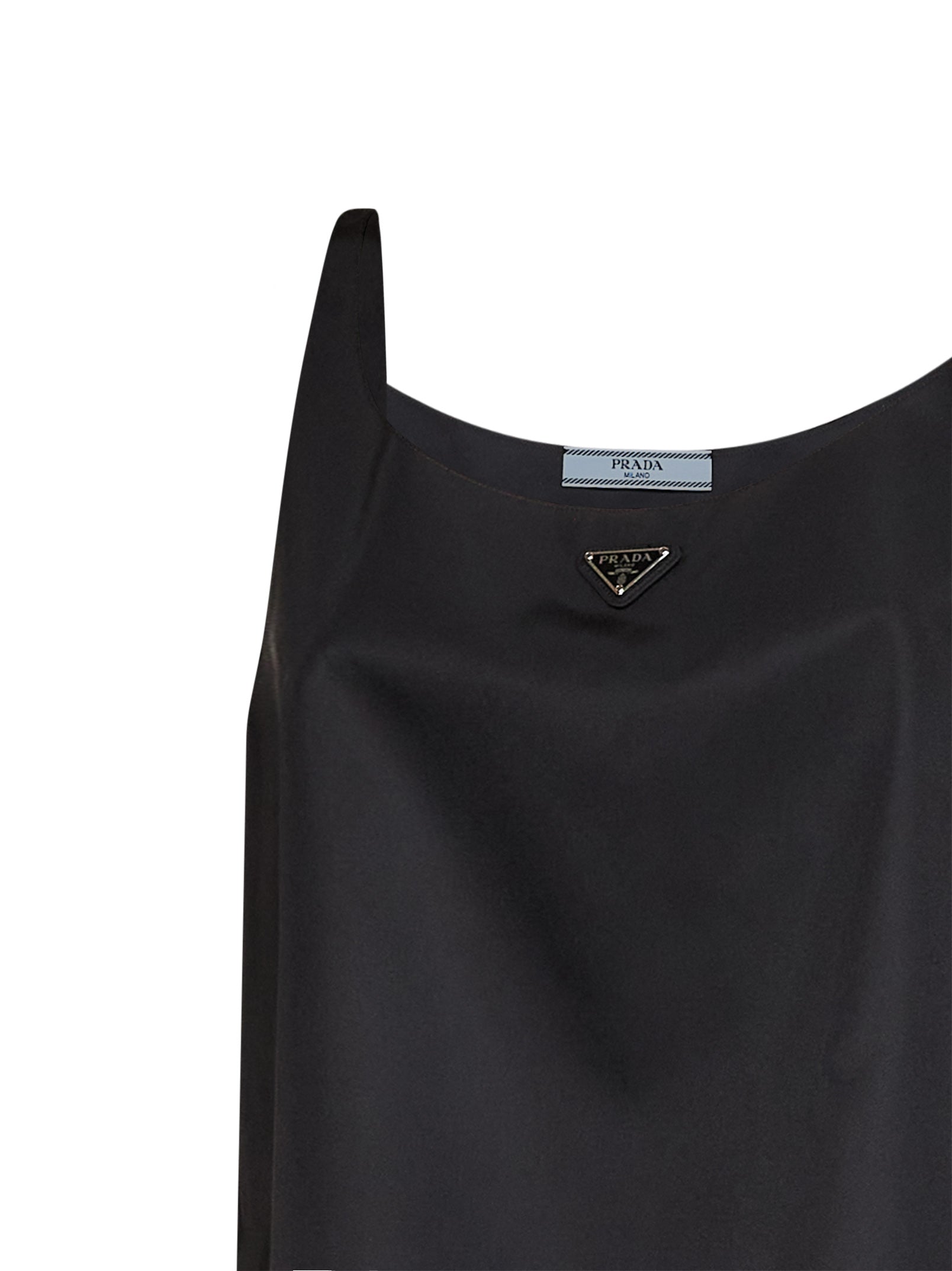 Prada Abbigliamento Women Black Re-Nylon Top PRADA
