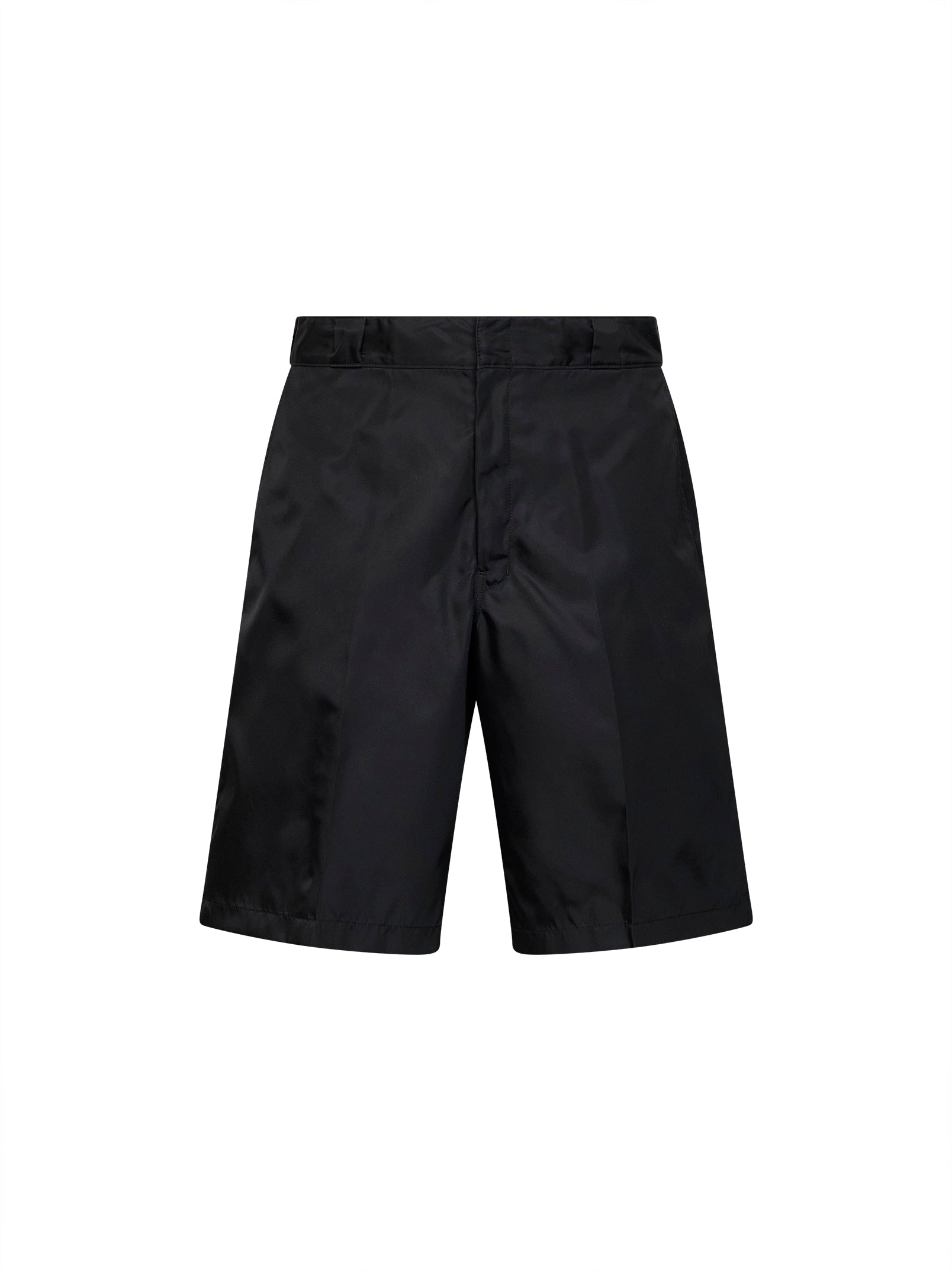 Prada Abbigliamento Men Black Re-Nylon Bermuda Shorts PRADA