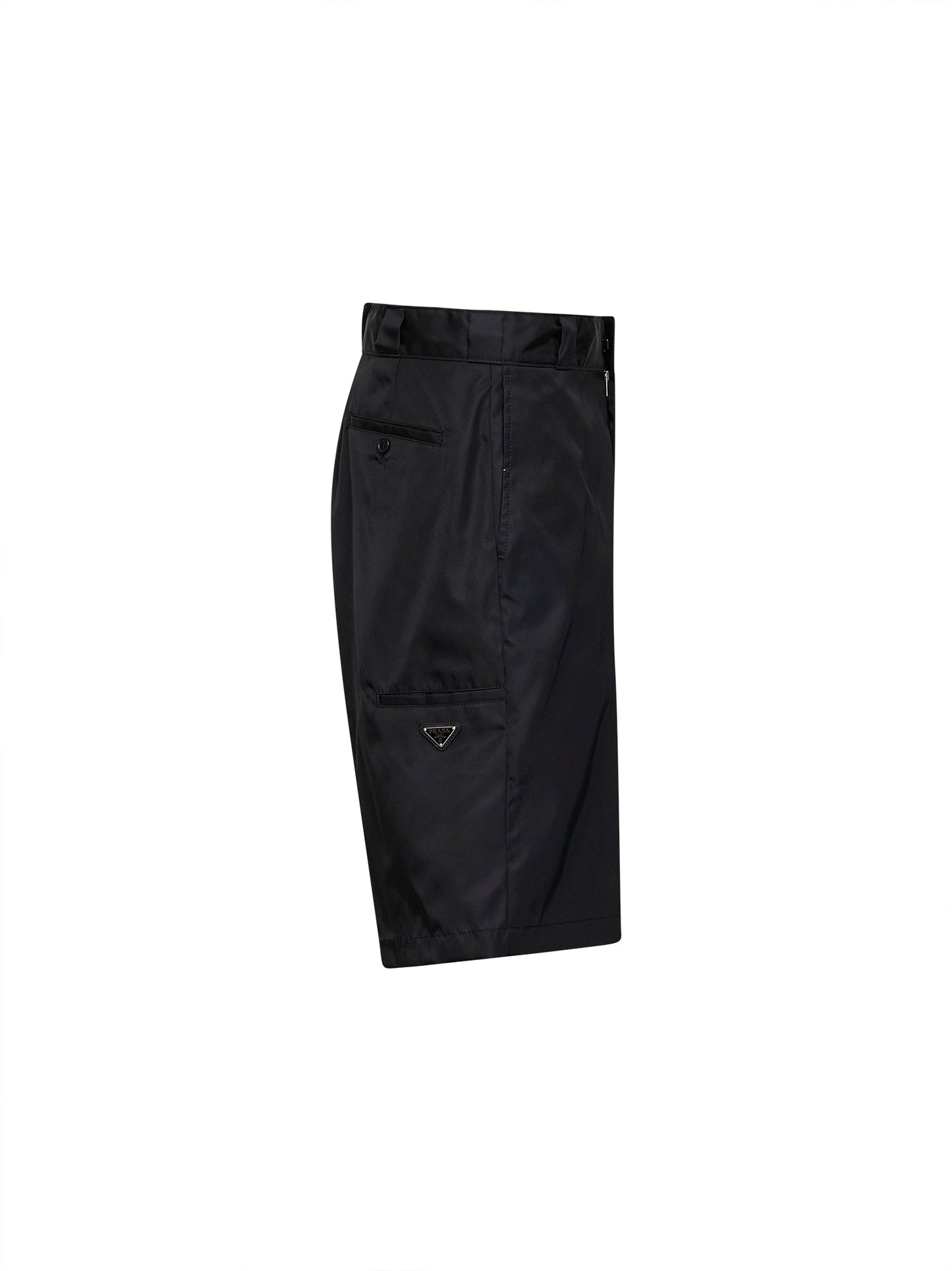 Prada Abbigliamento Men Black Re-Nylon Bermuda Shorts PRADA