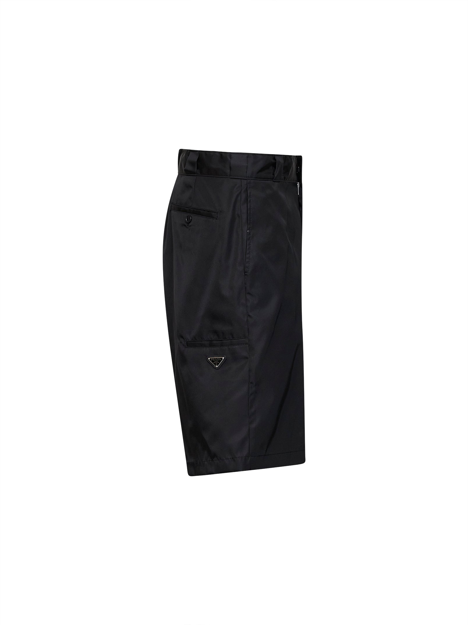 Prada Abbigliamento Men Black Re-Nylon Bermuda Shorts PRADA