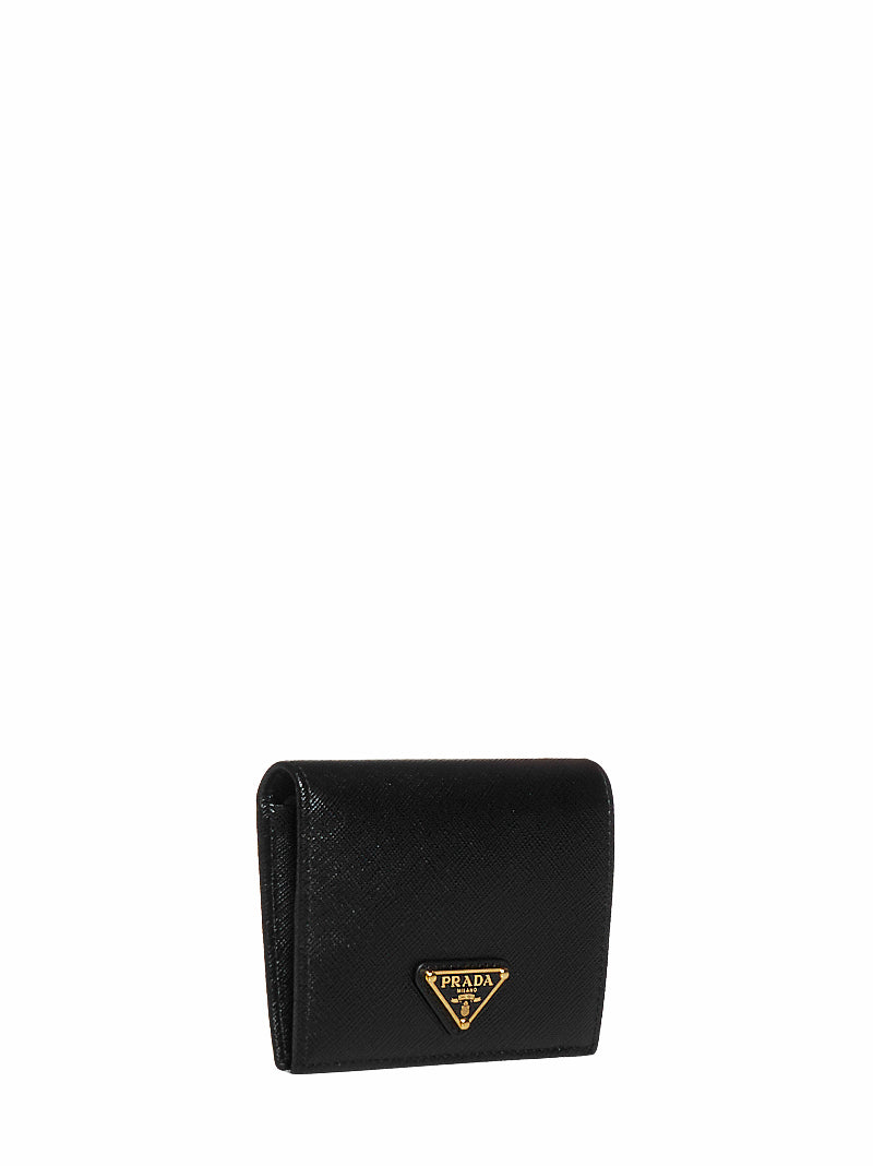 Prada Accessori Pelletteria Women Small Wallet In Saffiano Leather PRADA