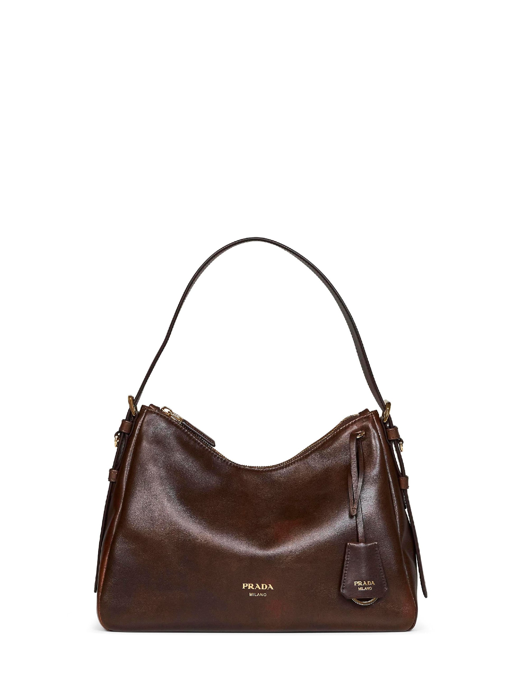 Prada Borse Women Explore Cocoa Handbag PRADA