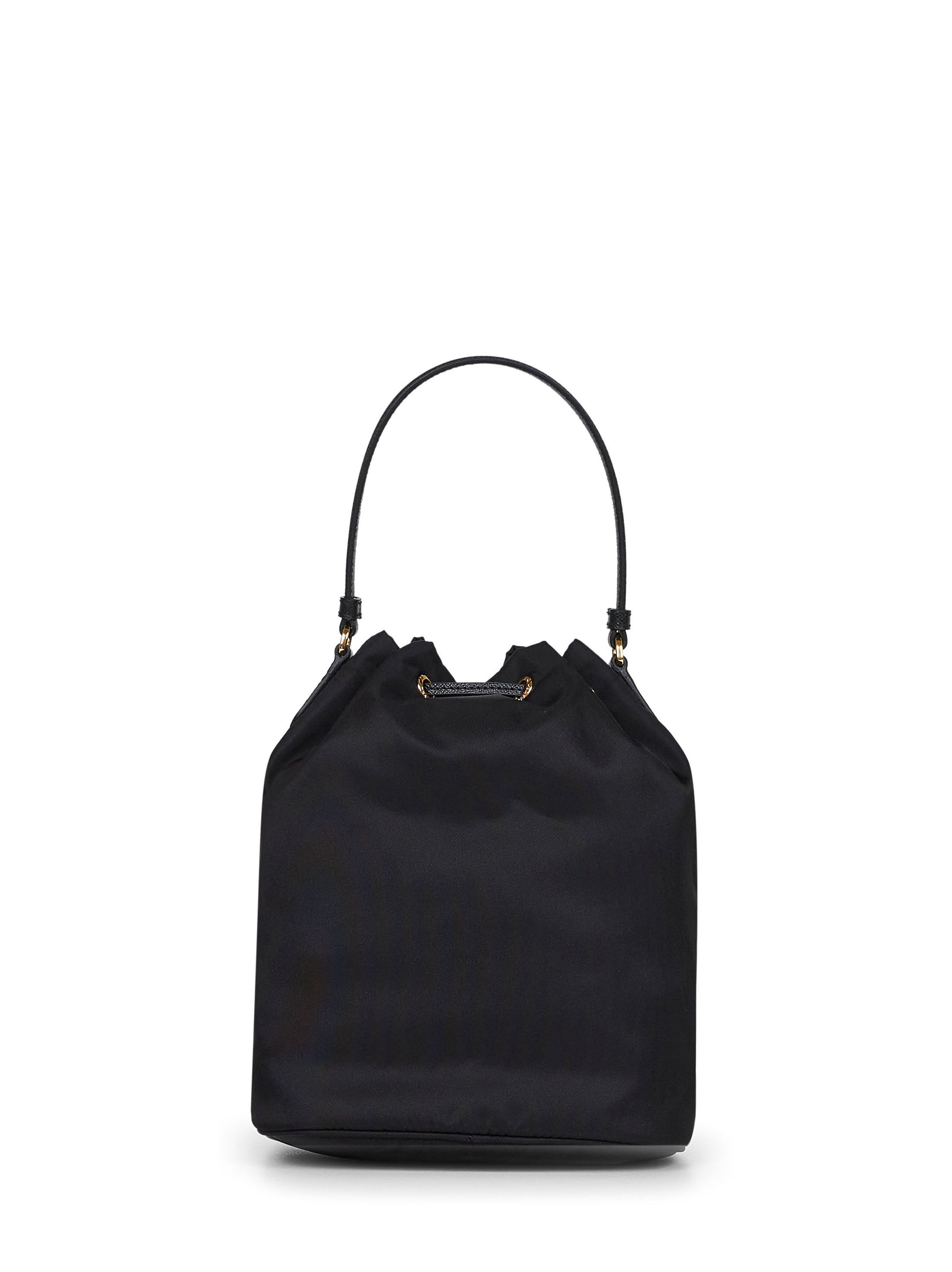 Prada Borse Women Black Prada Duet Bucket Bag PRADA