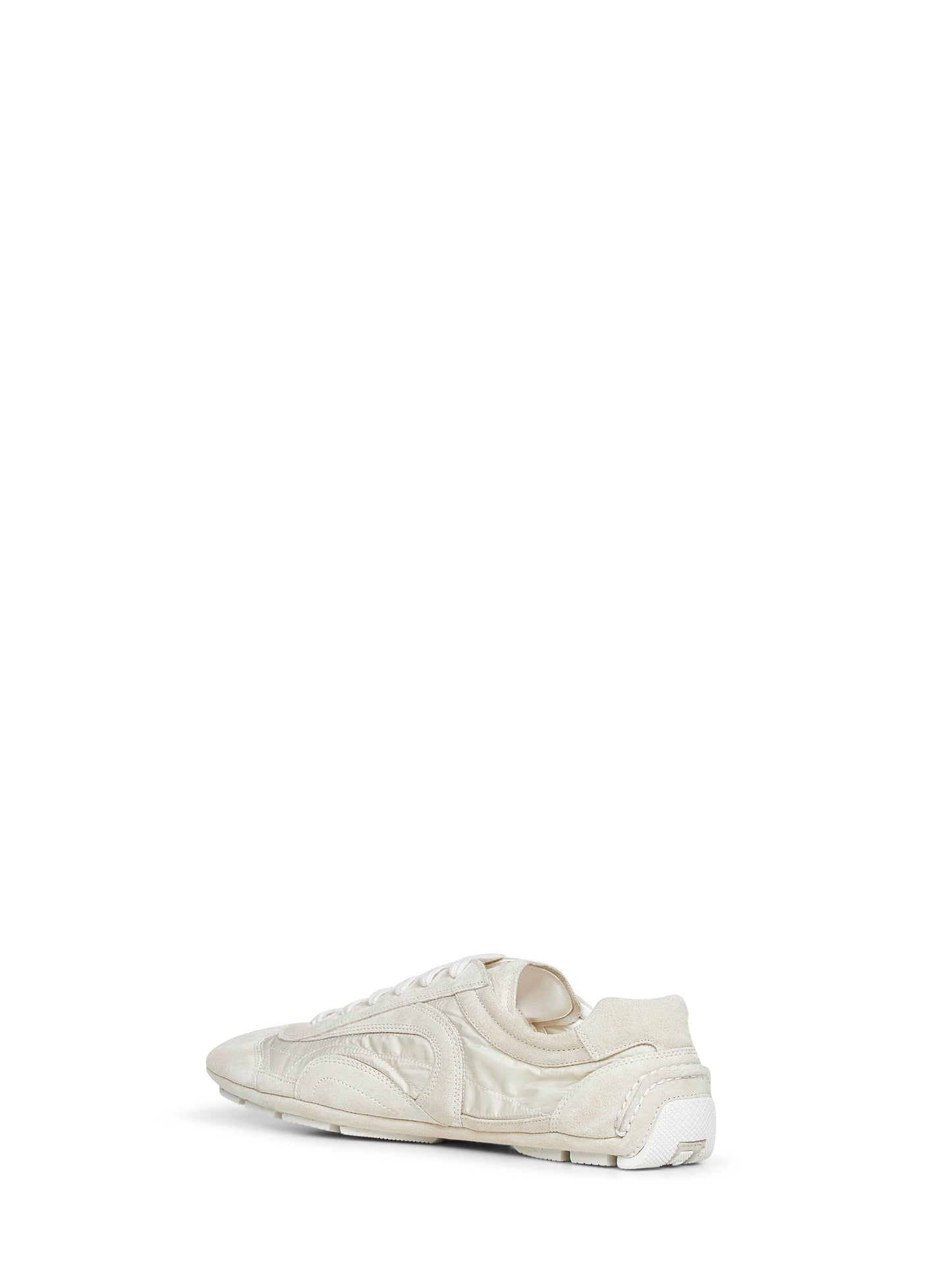 Prada Calzature Men Ivory Montecarlo Re-Edition 2005 Sneakers<Br/> PRADA