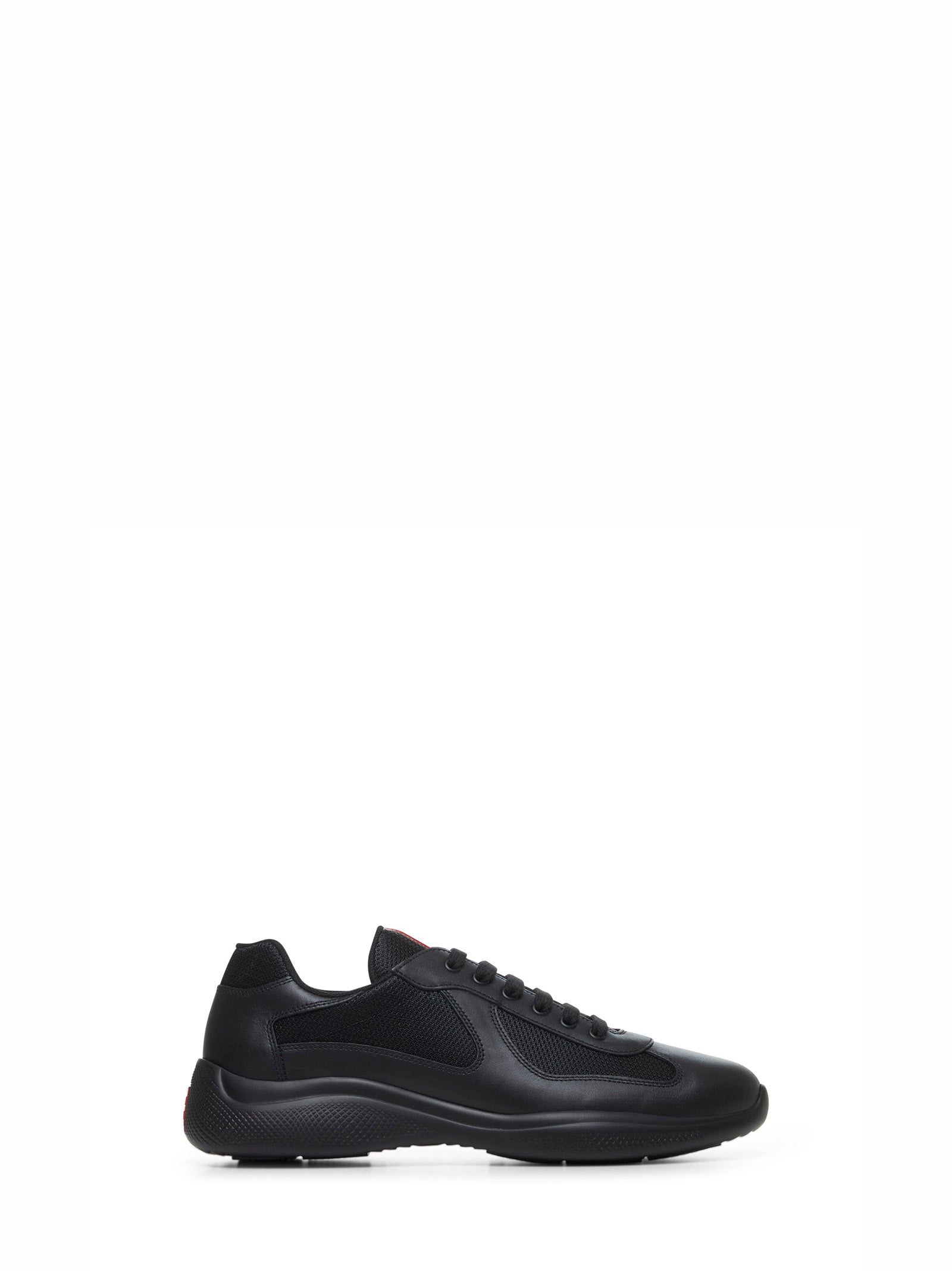 Prada Calzature Men Black Prada America's Cup Sneakers PRADA