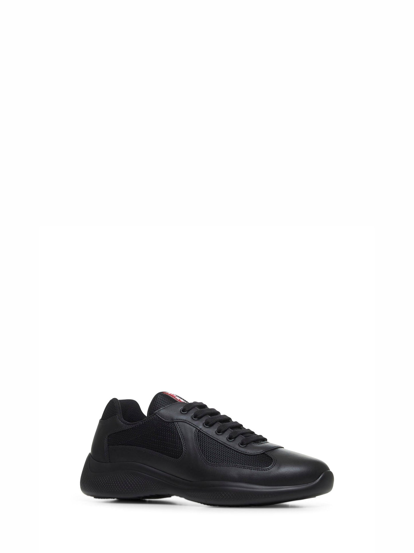 Prada Calzature Men Black Prada America's Cup Sneakers PRADA
