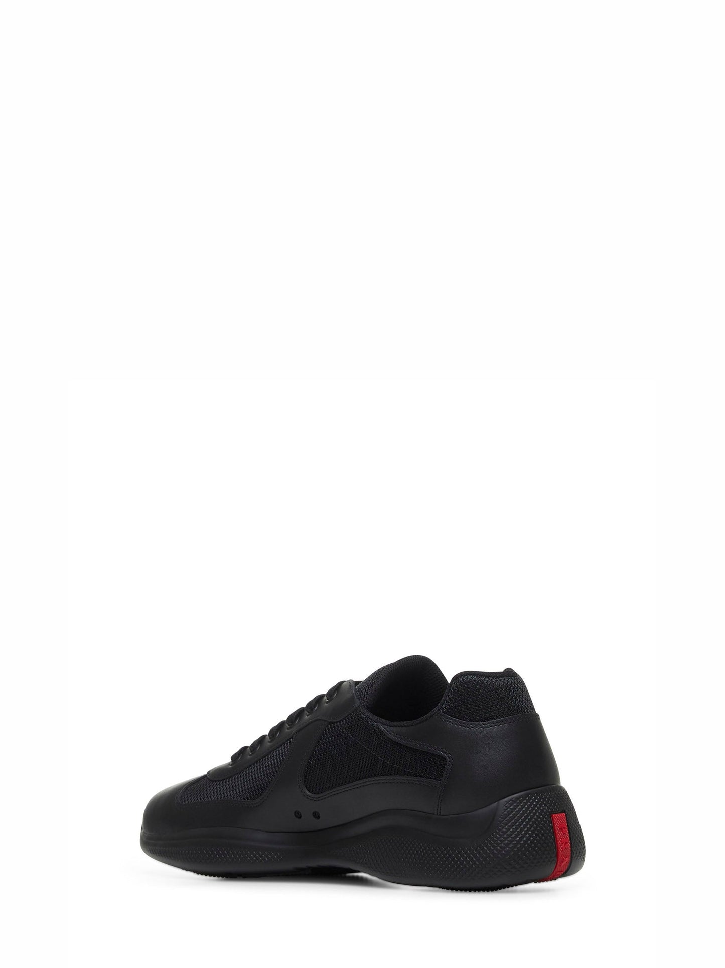 Prada Calzature Men Black Prada America's Cup Sneakers PRADA
