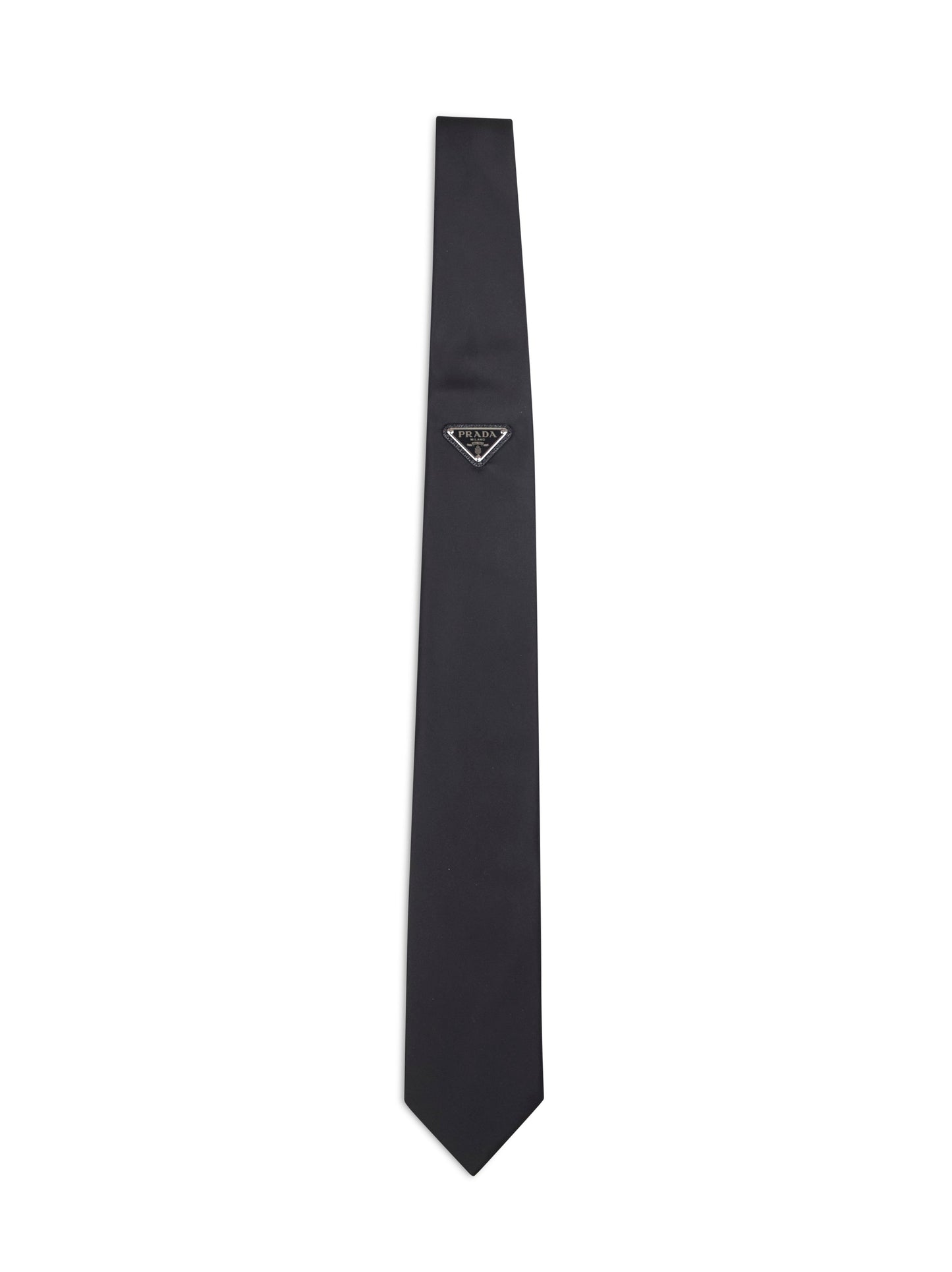 Prada Varie Men Black Re-Nylon Tie PRADA