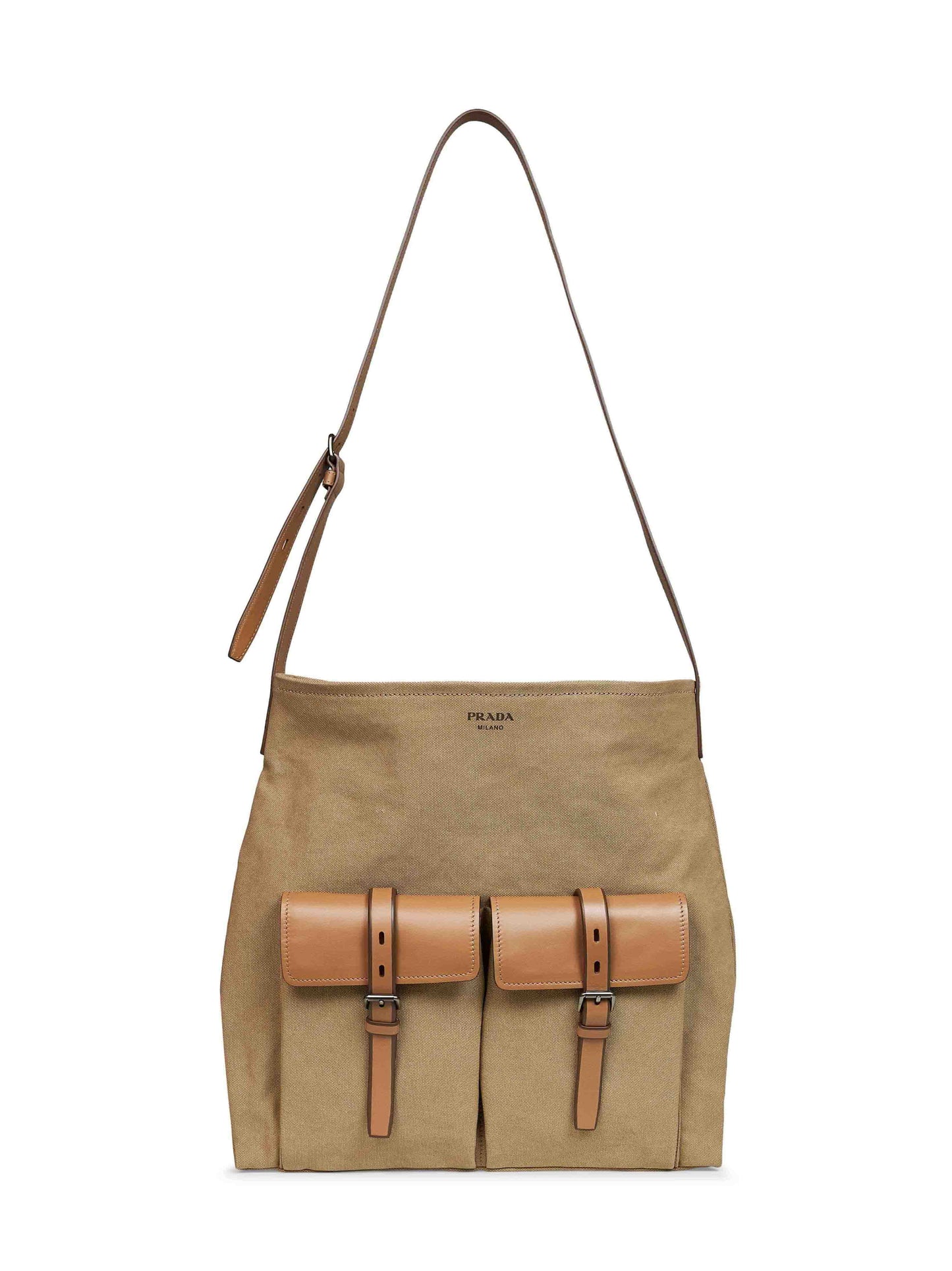 Prada Viaggio Men Khaki Prada Route Crossbody Bag PRADA