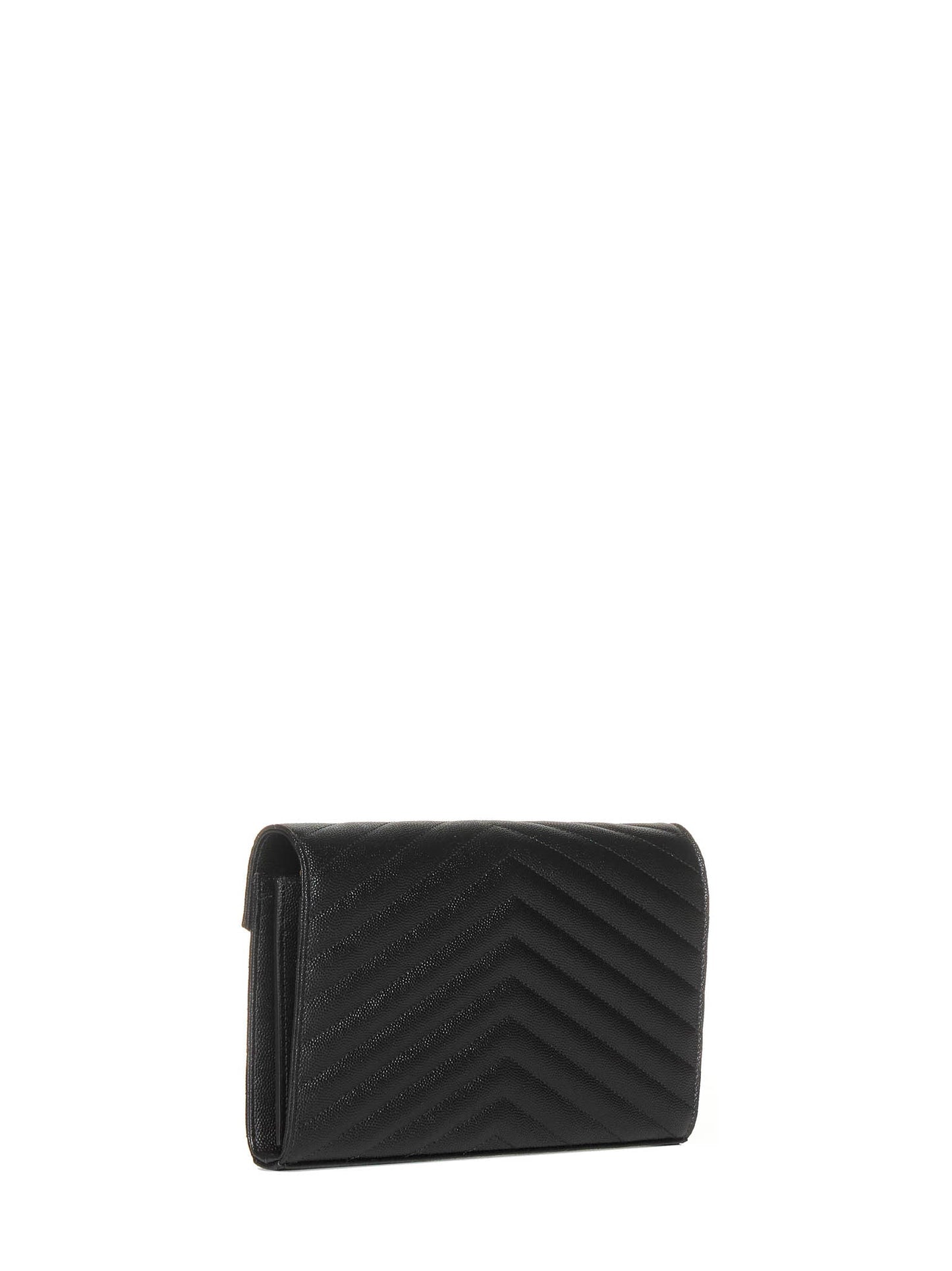 Saint Laurent Women Classic Cassandre Pouch In Grain De Poudre Leather By Saint Laurent SAINT LAURENT