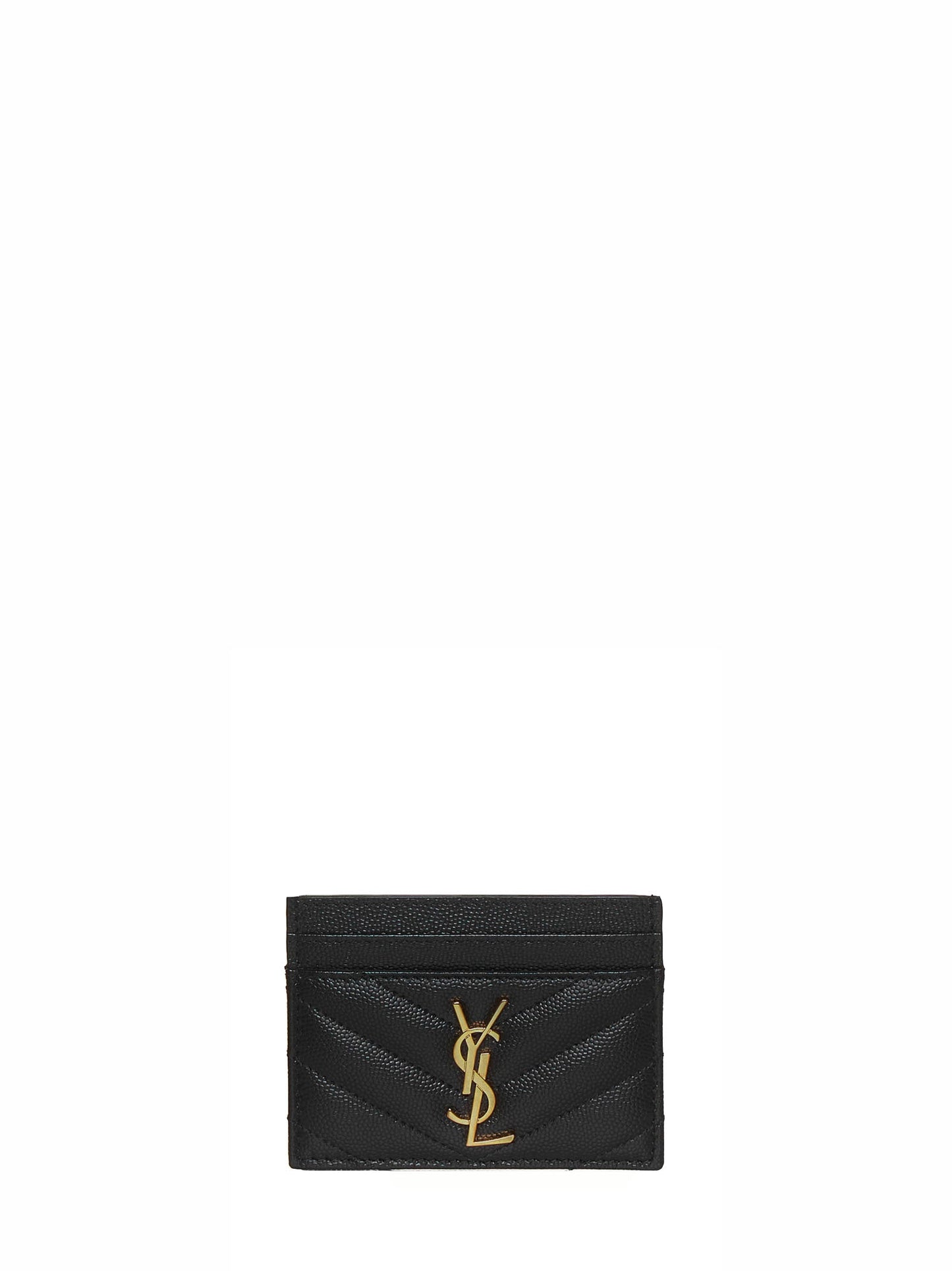 Saint Laurent Women "Cassandre Matelassé" Mini Cardholder SAINT LAURENT