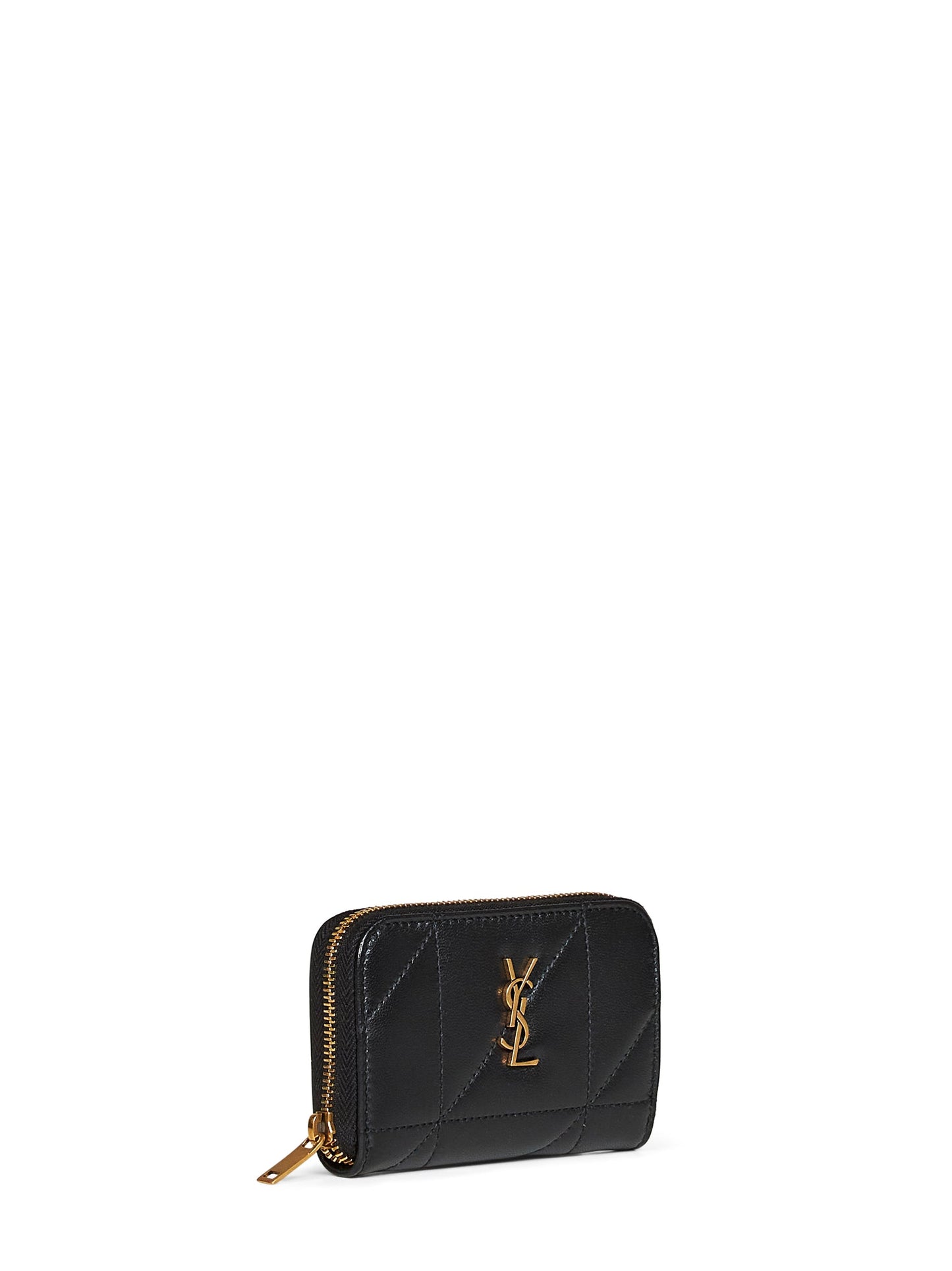 Saint Laurent Women Black Nappa Leather Jamie Coin Purse SAINT LAURENT