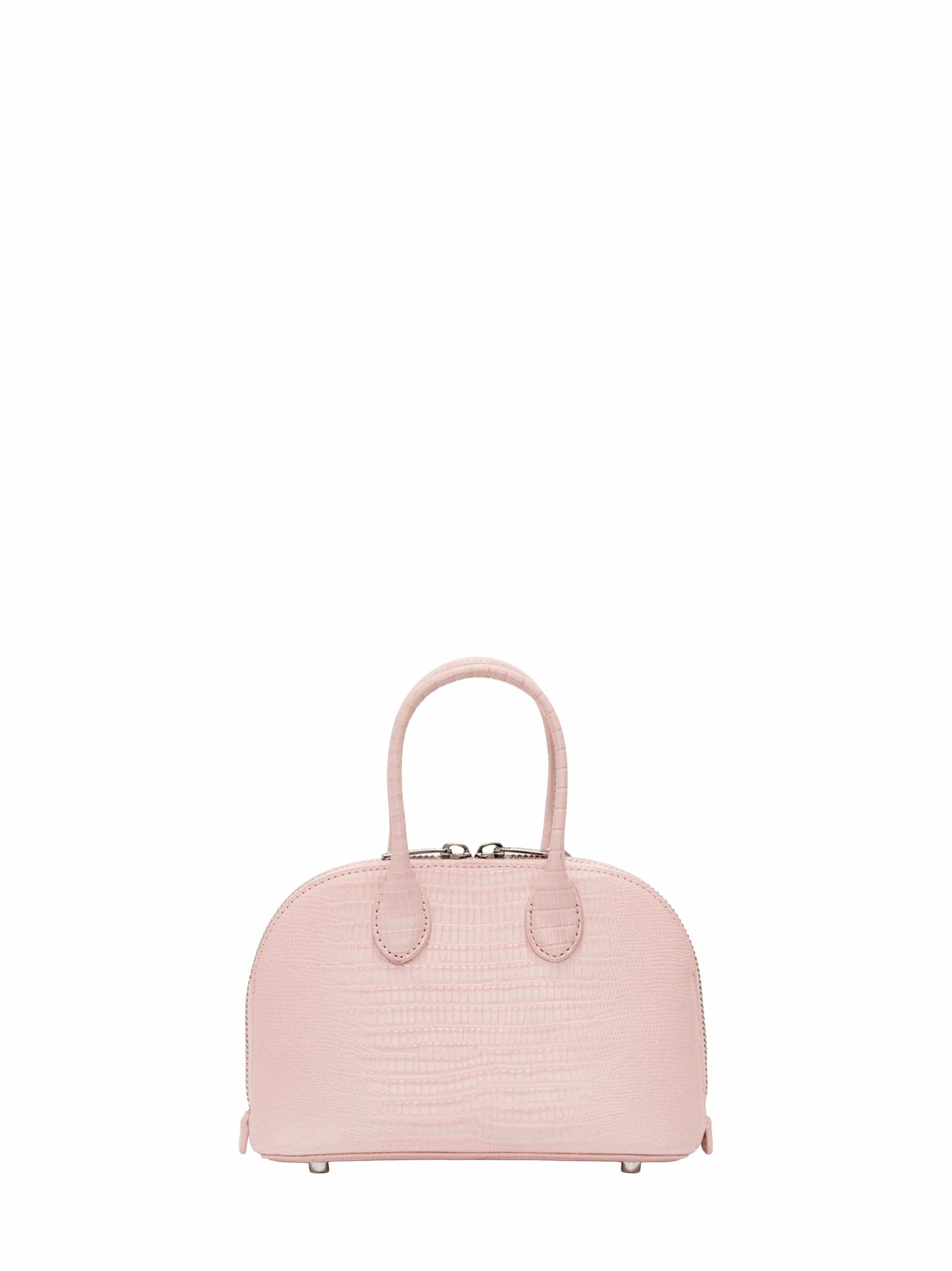 Self Portrait Women Pink Mini Bag With Shoulder Strap And Charms SELF-PORTRAIT