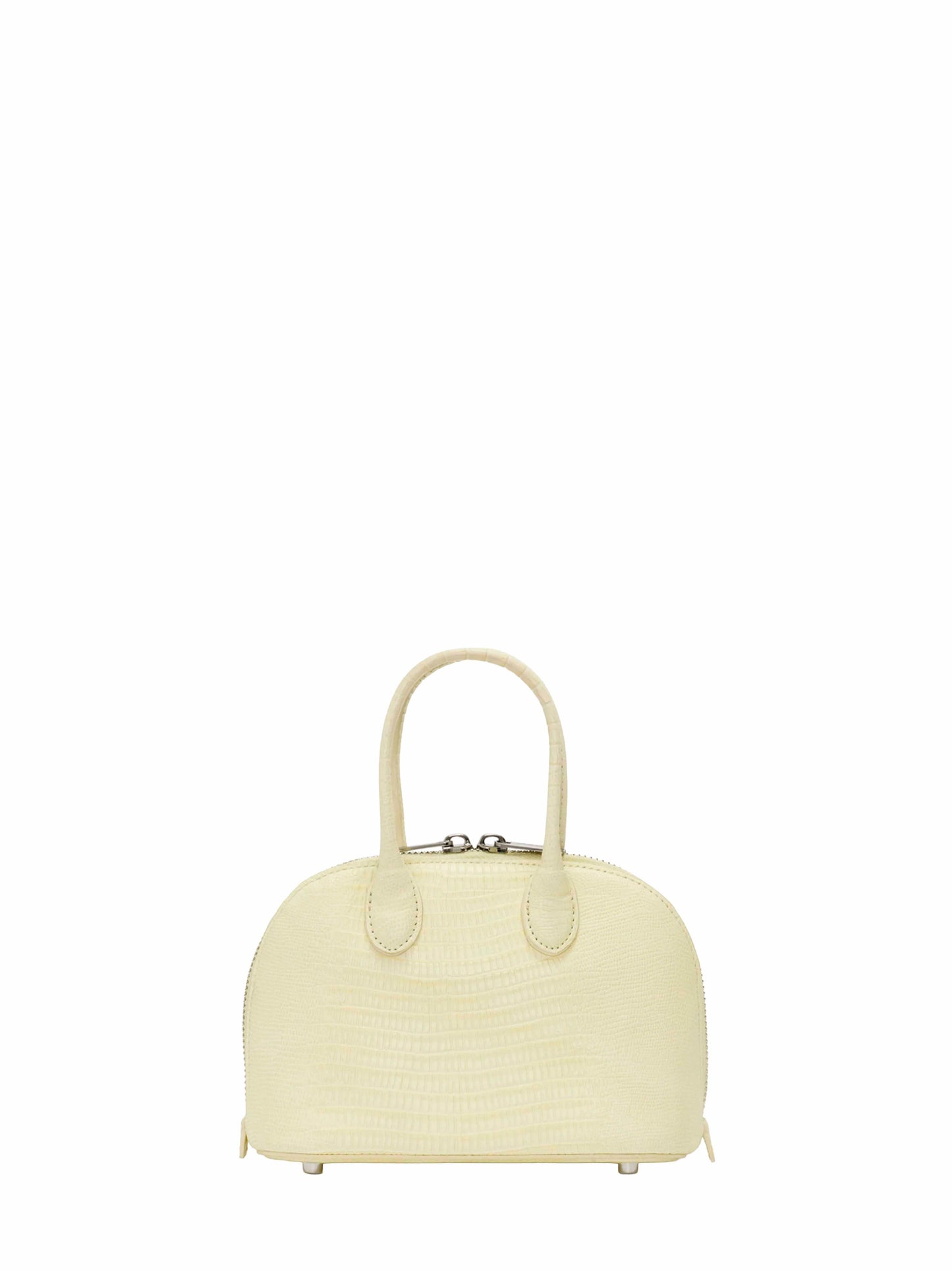 Self Portrait Women Yellow Mini Bag With Shoulder Strap And Charms SELF-PORTRAIT