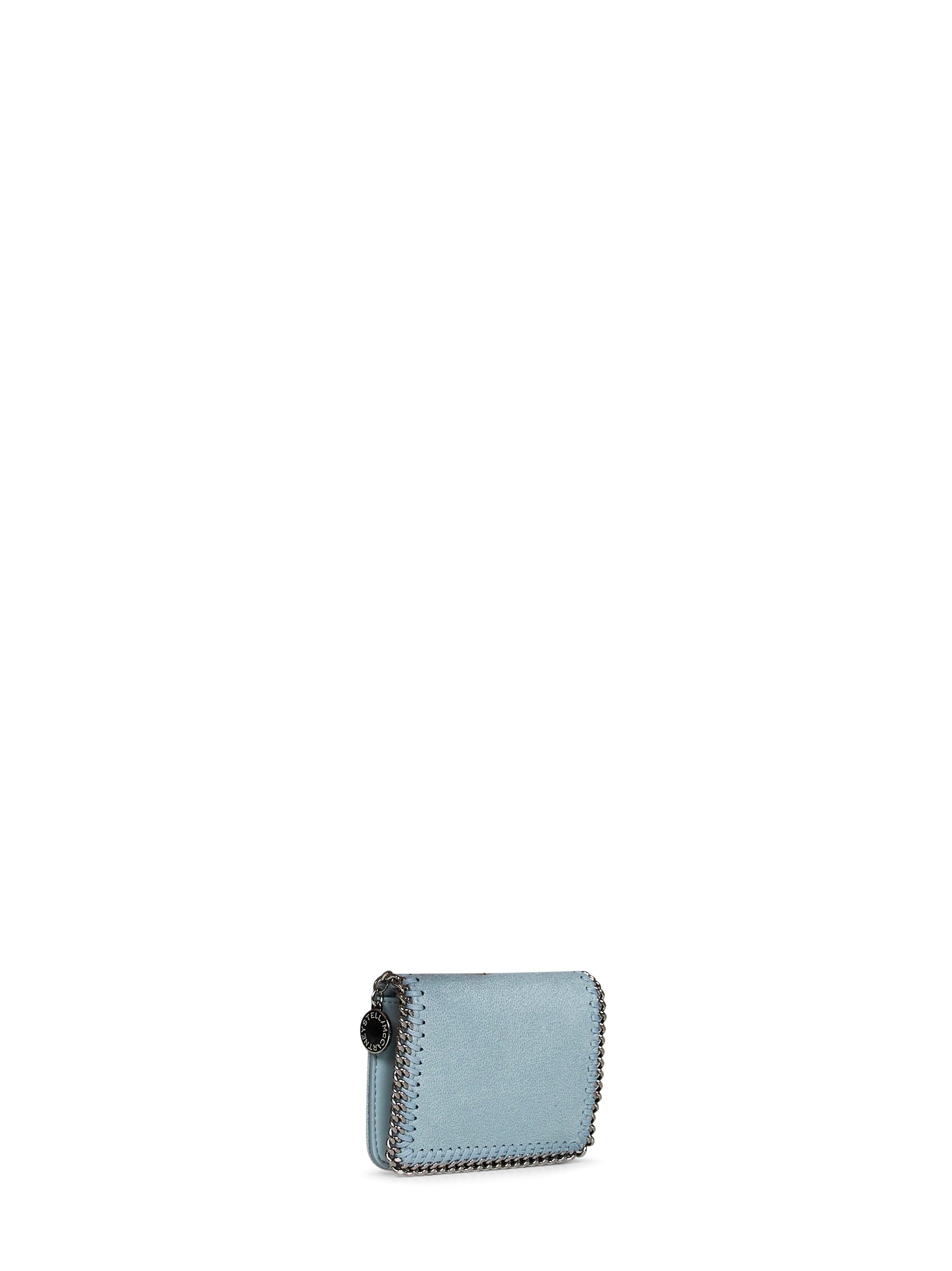 Stella Mccartney Women Ice Blue Falabella Bi-Fold Wallet STELLA MCCARTNEY
