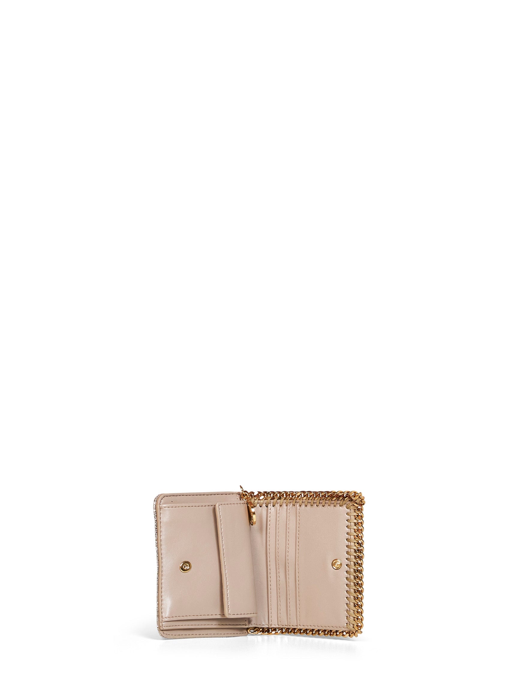 Stella Mccartney Women Pyrite Falabella Bi-Fold Wallet STELLA MCCARTNEY