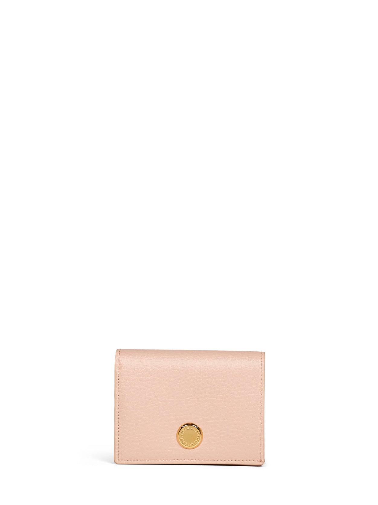 Stella Mccartney Women Blush Pink Logo Bi-Fold Wallet STELLA MCCARTNEY