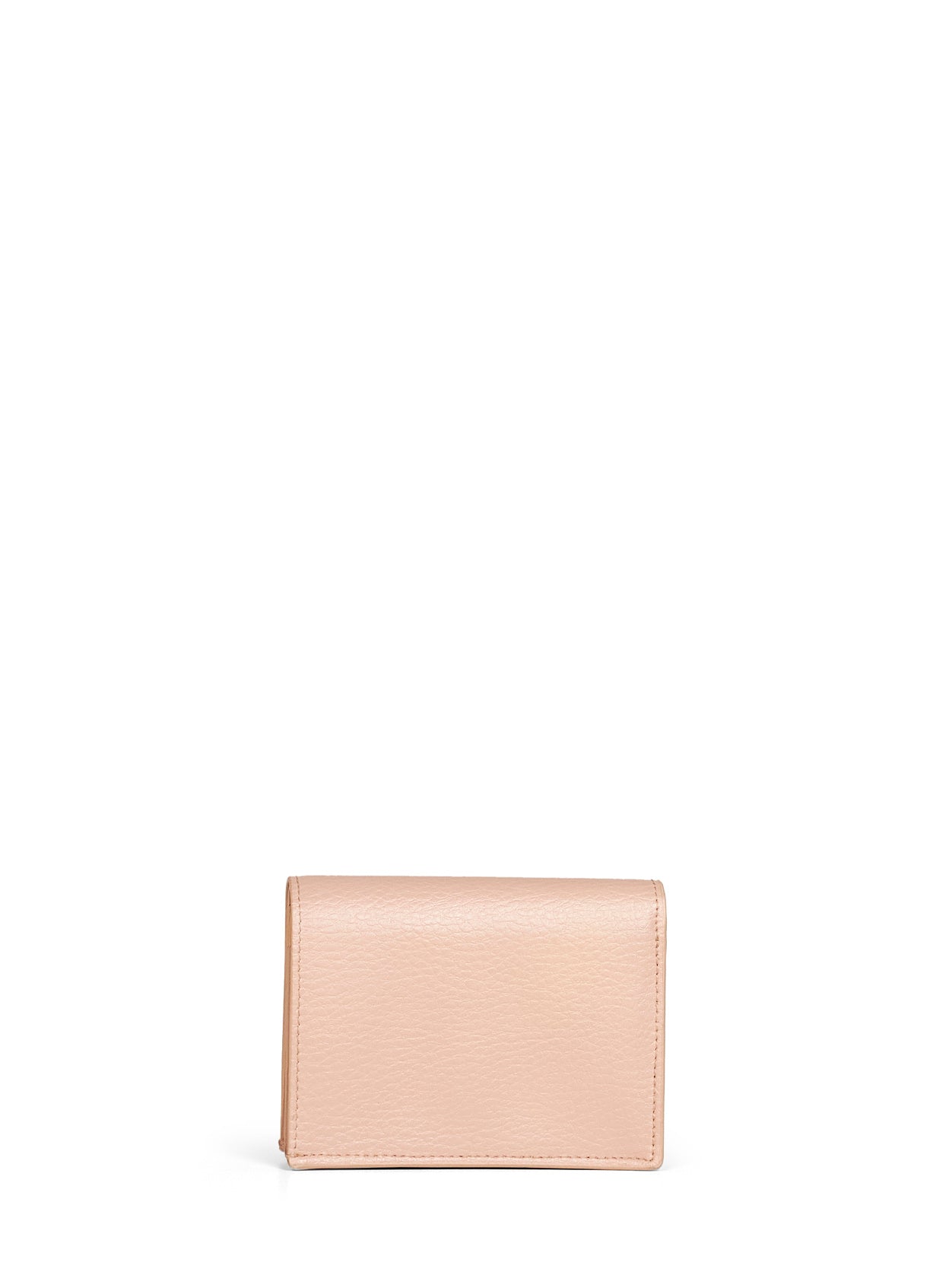 Stella Mccartney Women Blush Pink Logo Bi-Fold Wallet STELLA MCCARTNEY