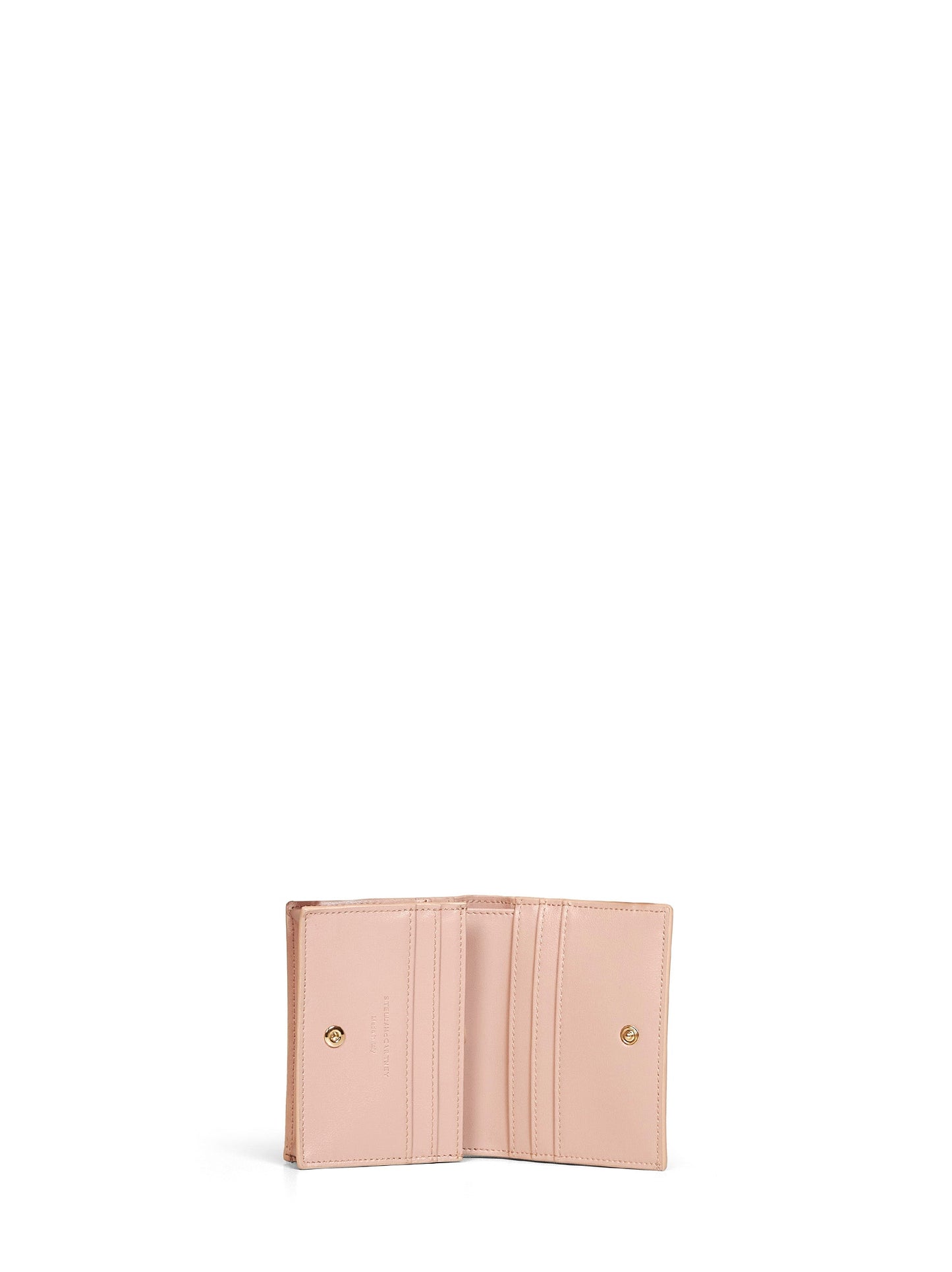 Stella Mccartney Women Blush Pink Logo Bi-Fold Wallet STELLA MCCARTNEY