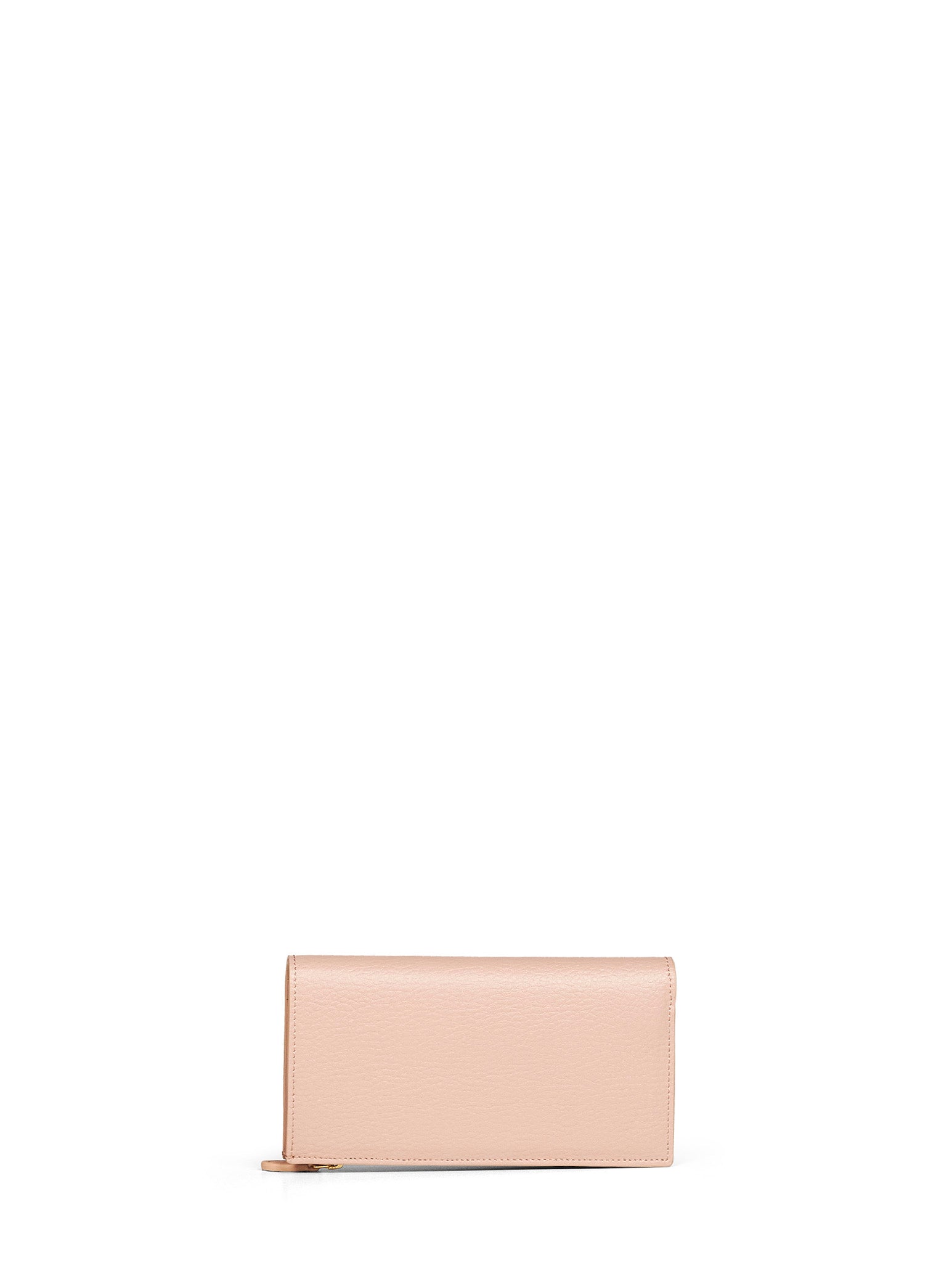 Stella Mccartney Women Blush Pink Logo Vertical Tri-Fold Wallet STELLA MCCARTNEY