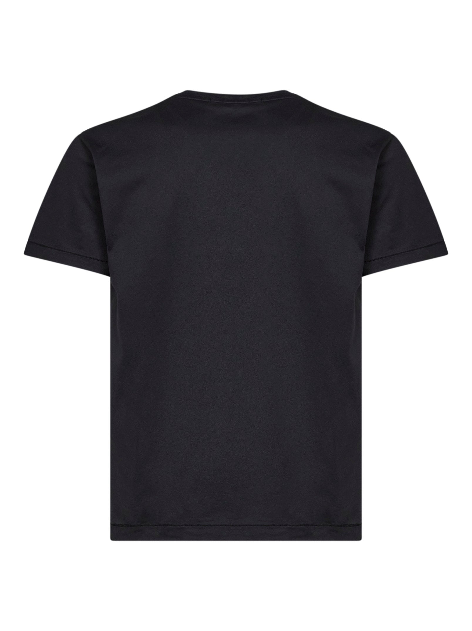 Stone Island Men Black 60/2 Cotton Jersey Slim-Fit T-Shirt STONE ISLAND