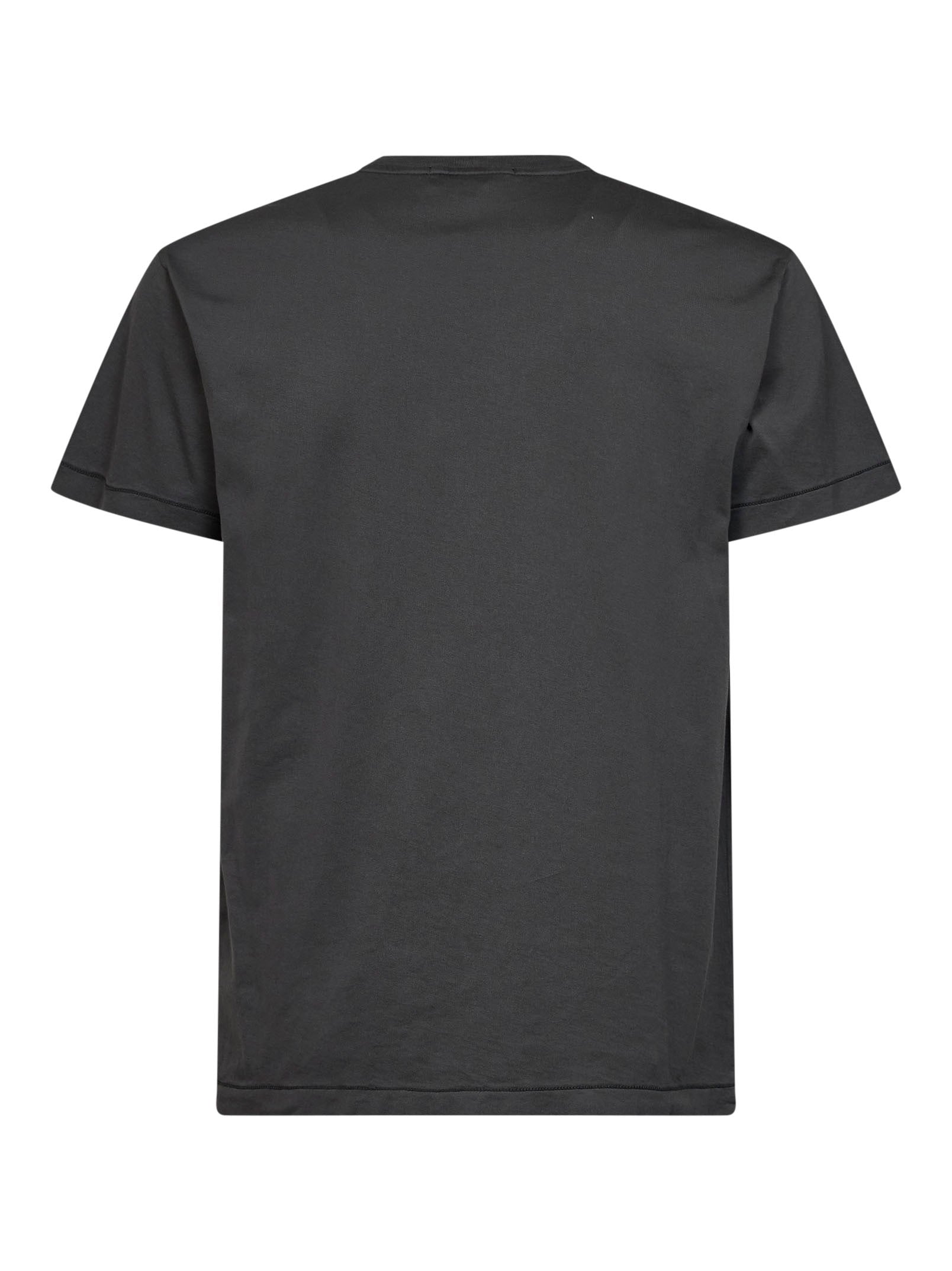 Stone Island Men Lead Grey 60/2 Cotton Jersey Slim-Fit T-Shirt STONE ISLAND