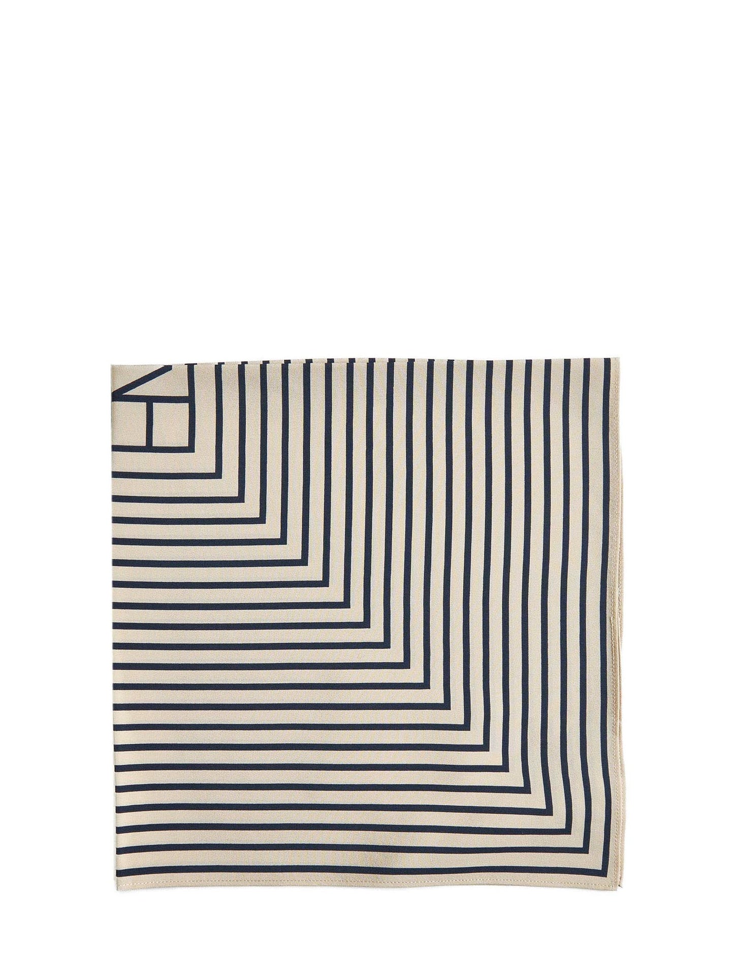 Toteme Women Silk Scarf With Monogram Print TOTEME
