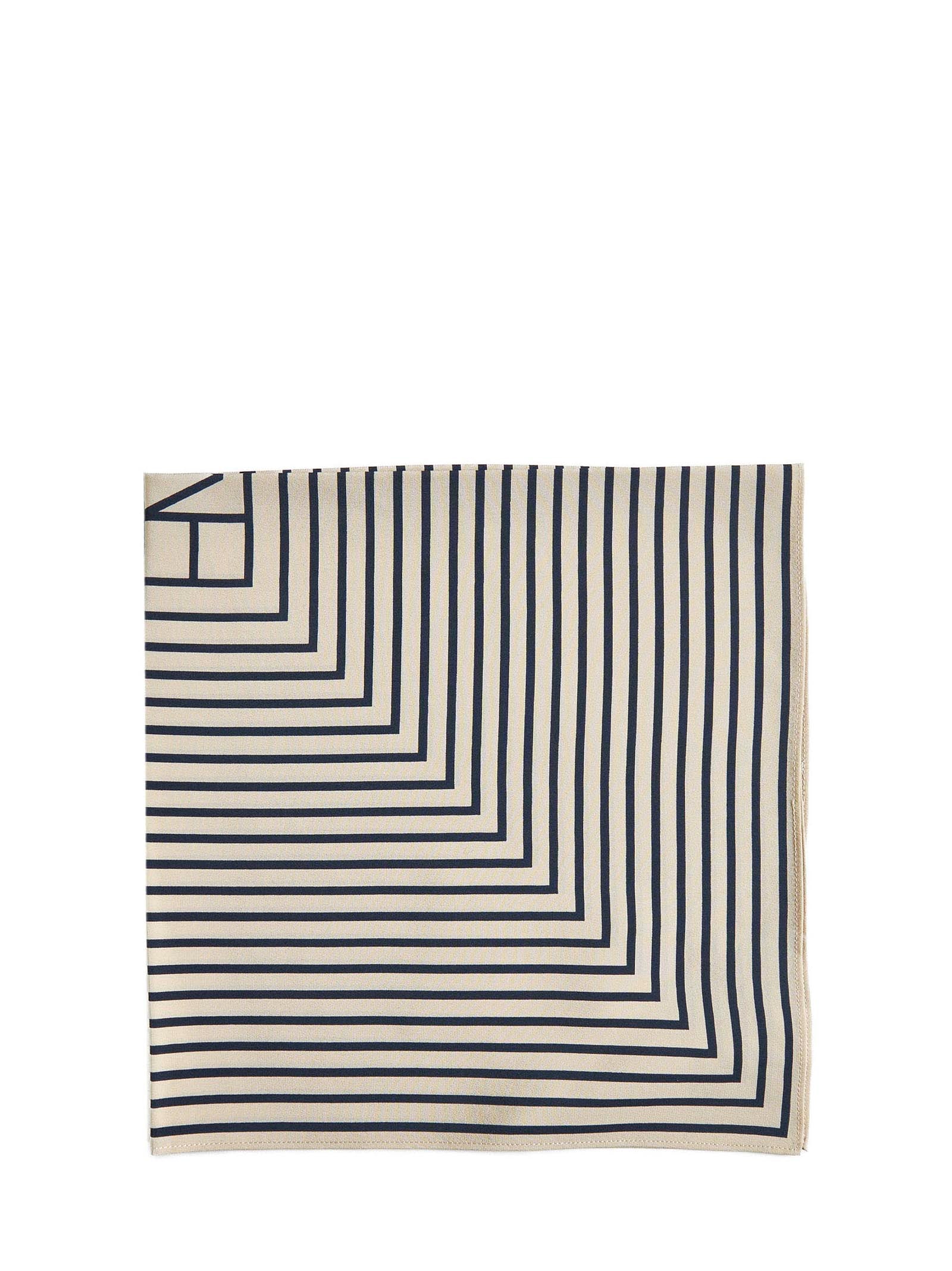 Toteme Women Silk Scarf With Monogram Print TOTEME