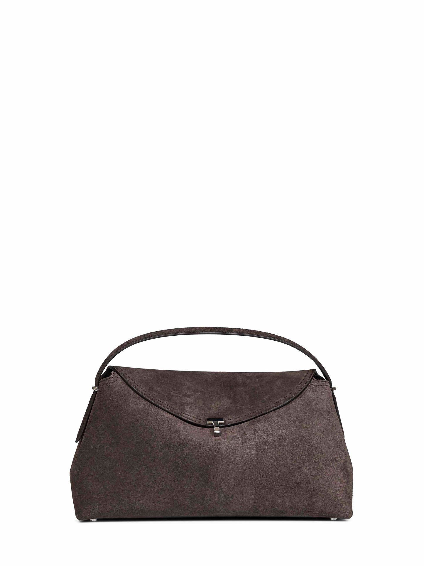 Toteme Women Brown T-Lock Top Handle Bag TOTEME
