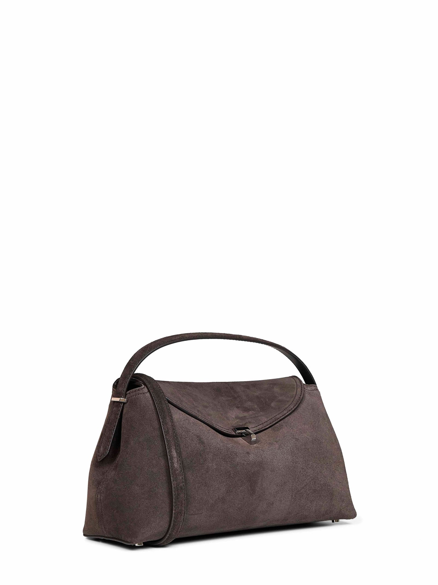 Toteme Women Brown T-Lock Top Handle Bag TOTEME