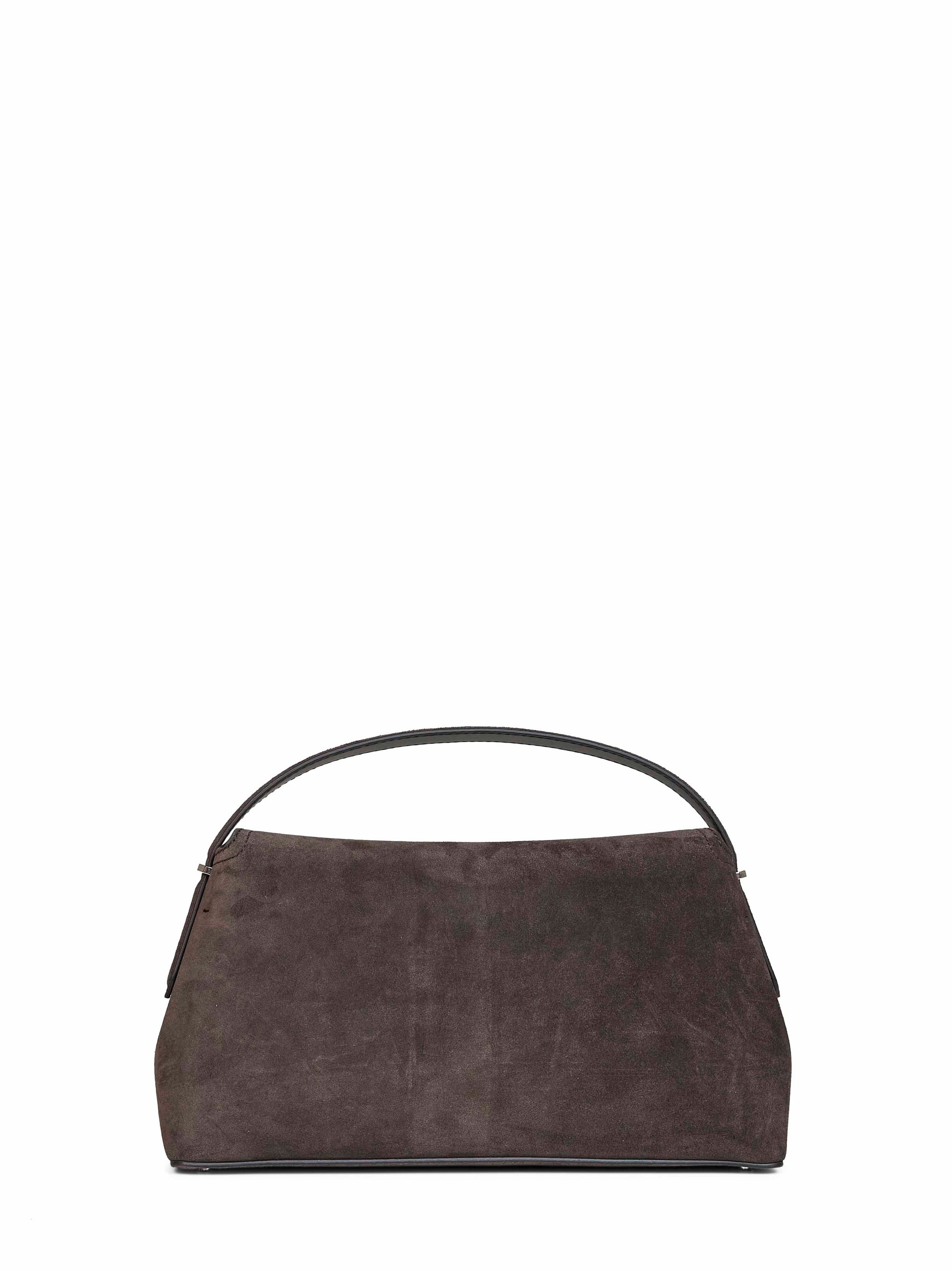 Toteme Women Brown T-Lock Top Handle Bag TOTEME