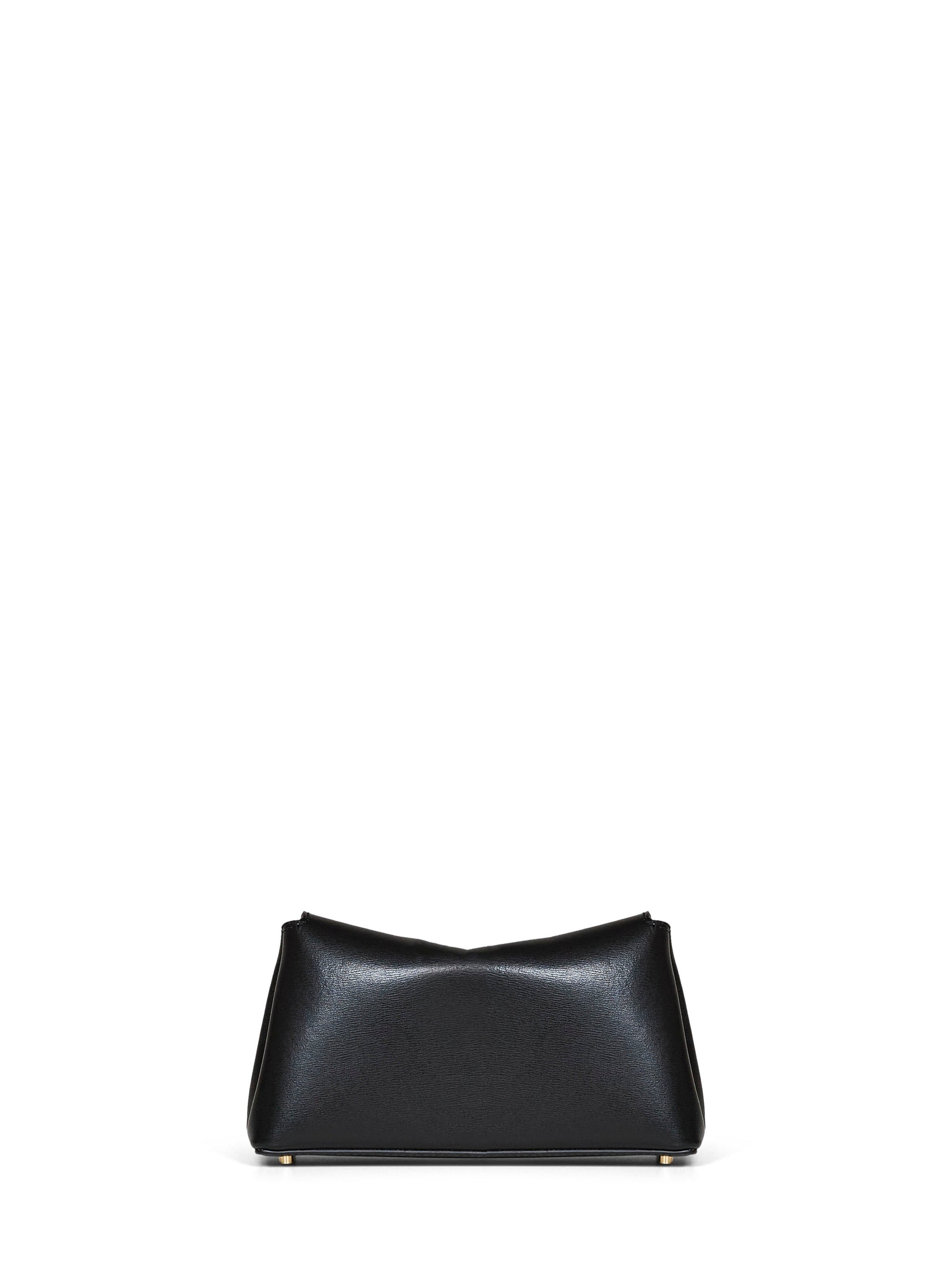 Toteme Women Black Mini T-Lock Clutch Bag TOTEME