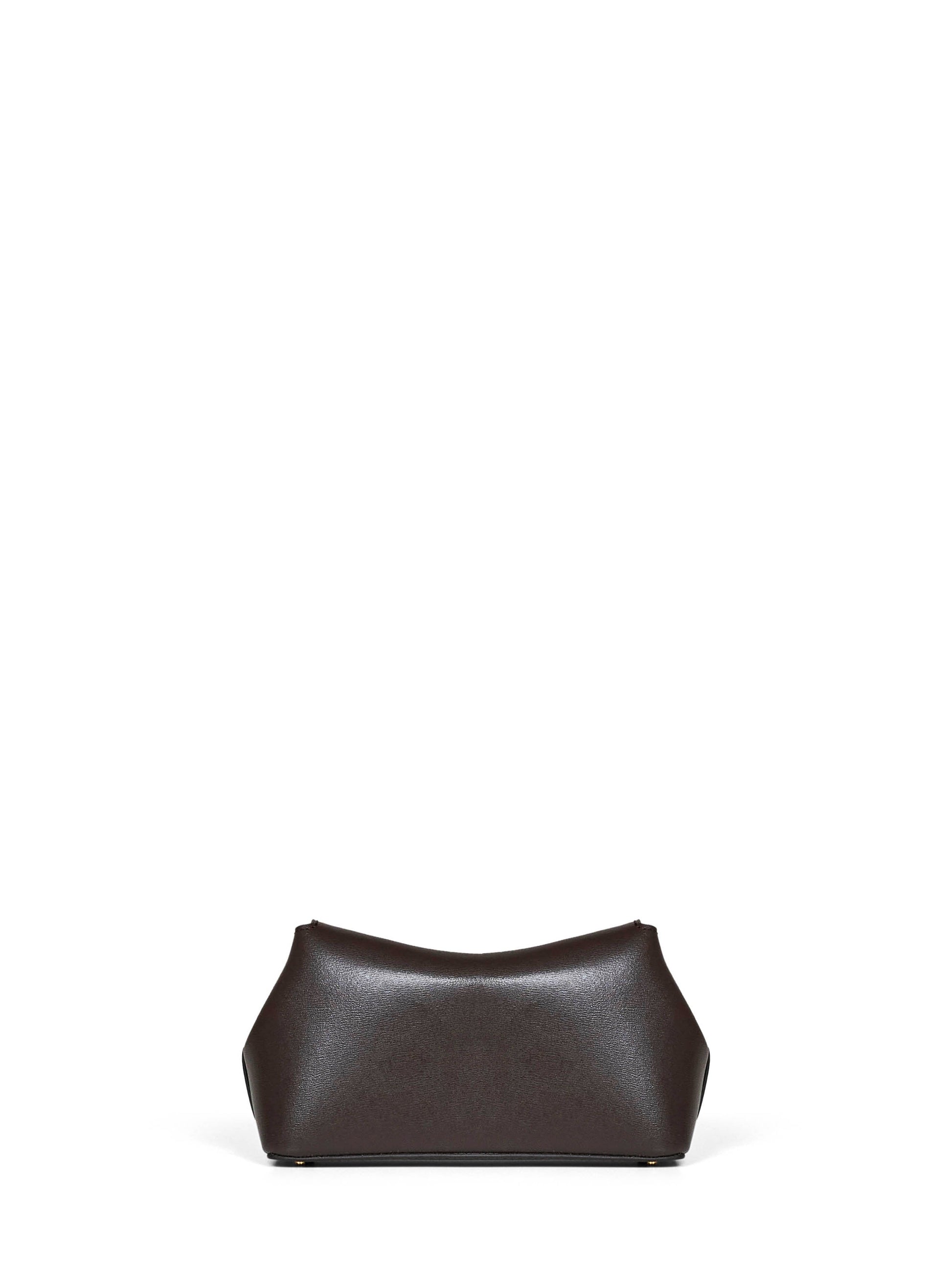 Toteme Women Bark Mini T-Lock Clutch Bag TOTEME