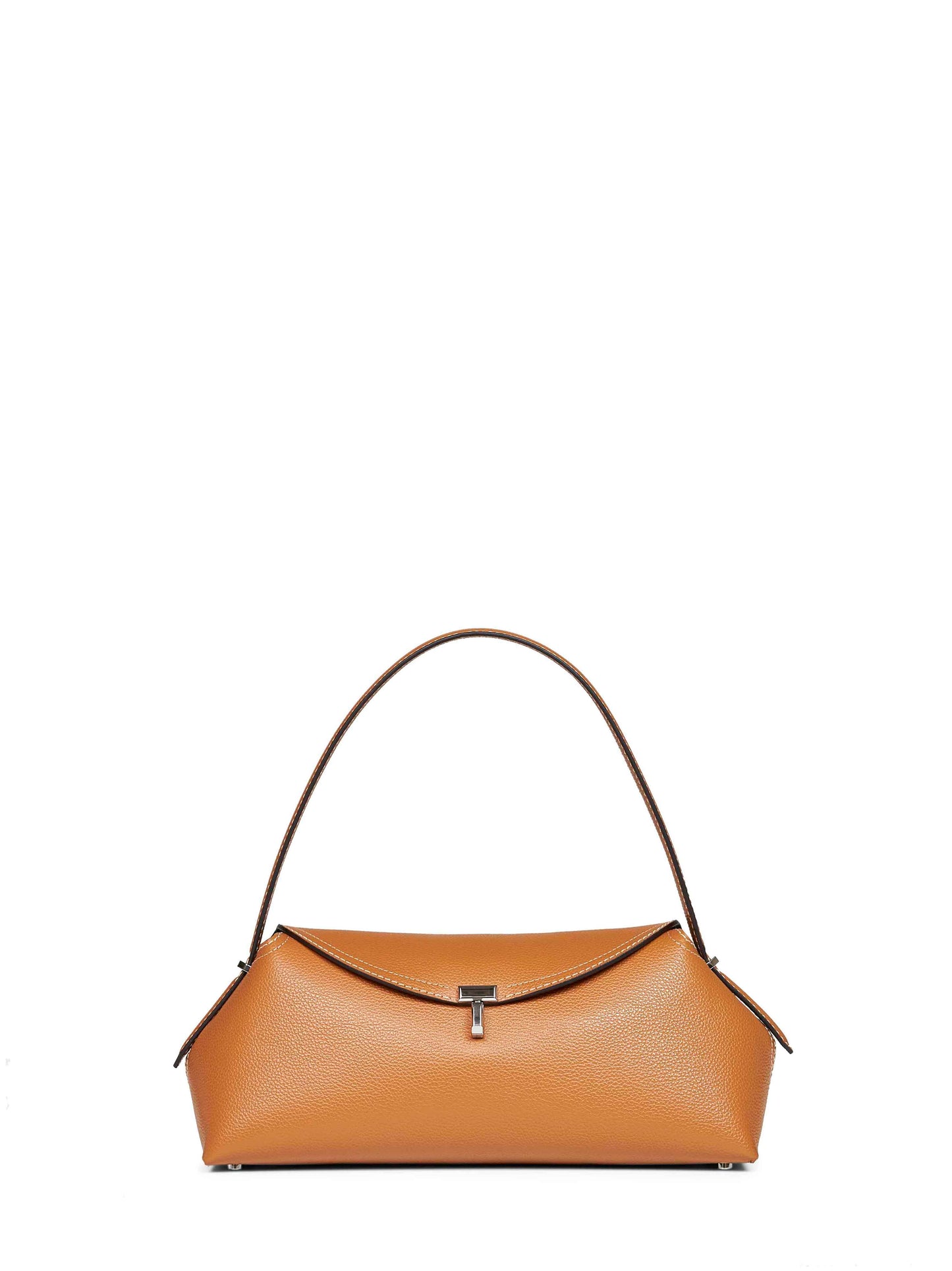 Toteme Women Tan T-Lock Shoulder Bag TOTEME