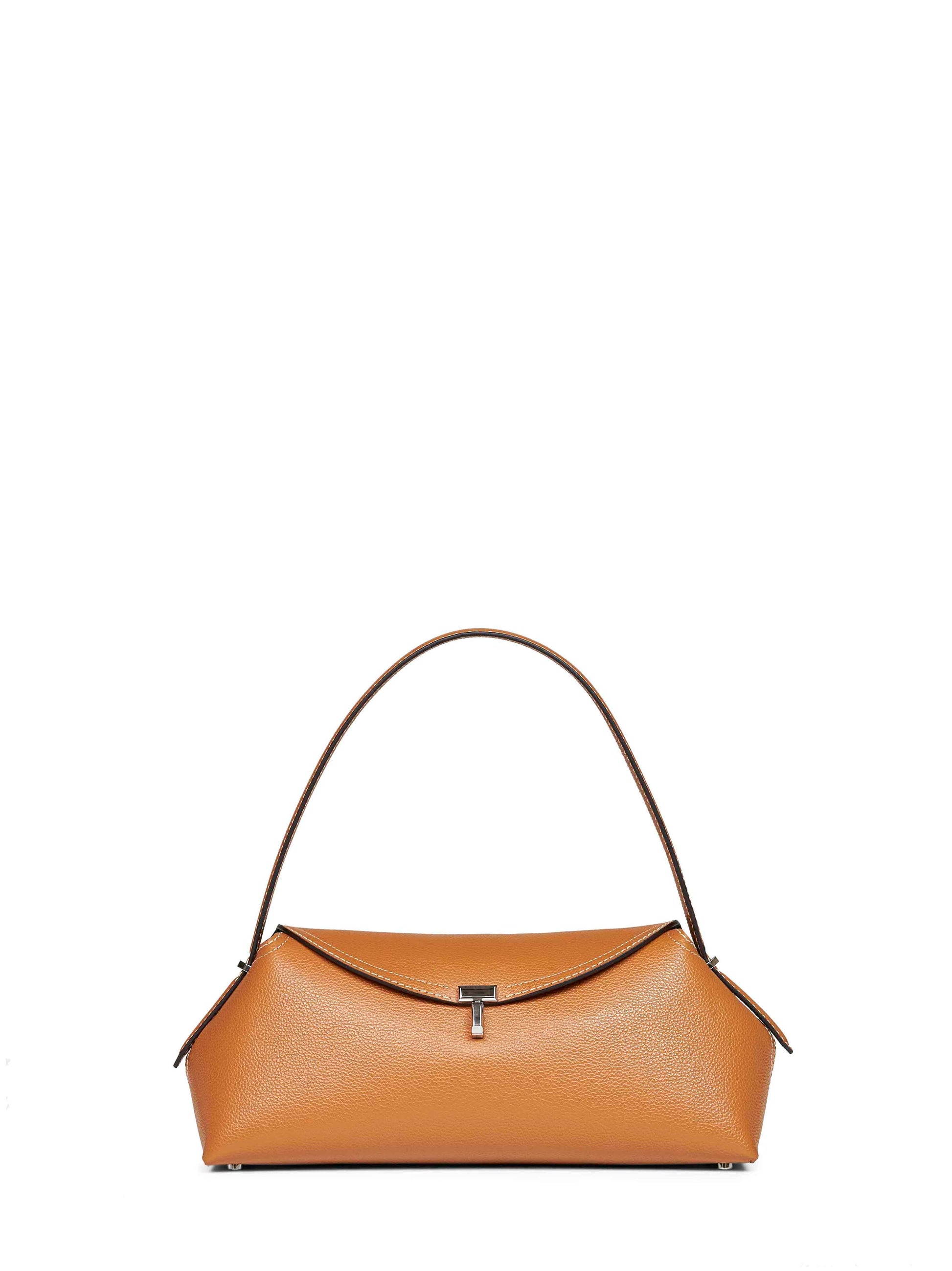 Toteme Women Tan T-Lock Shoulder Bag TOTEME