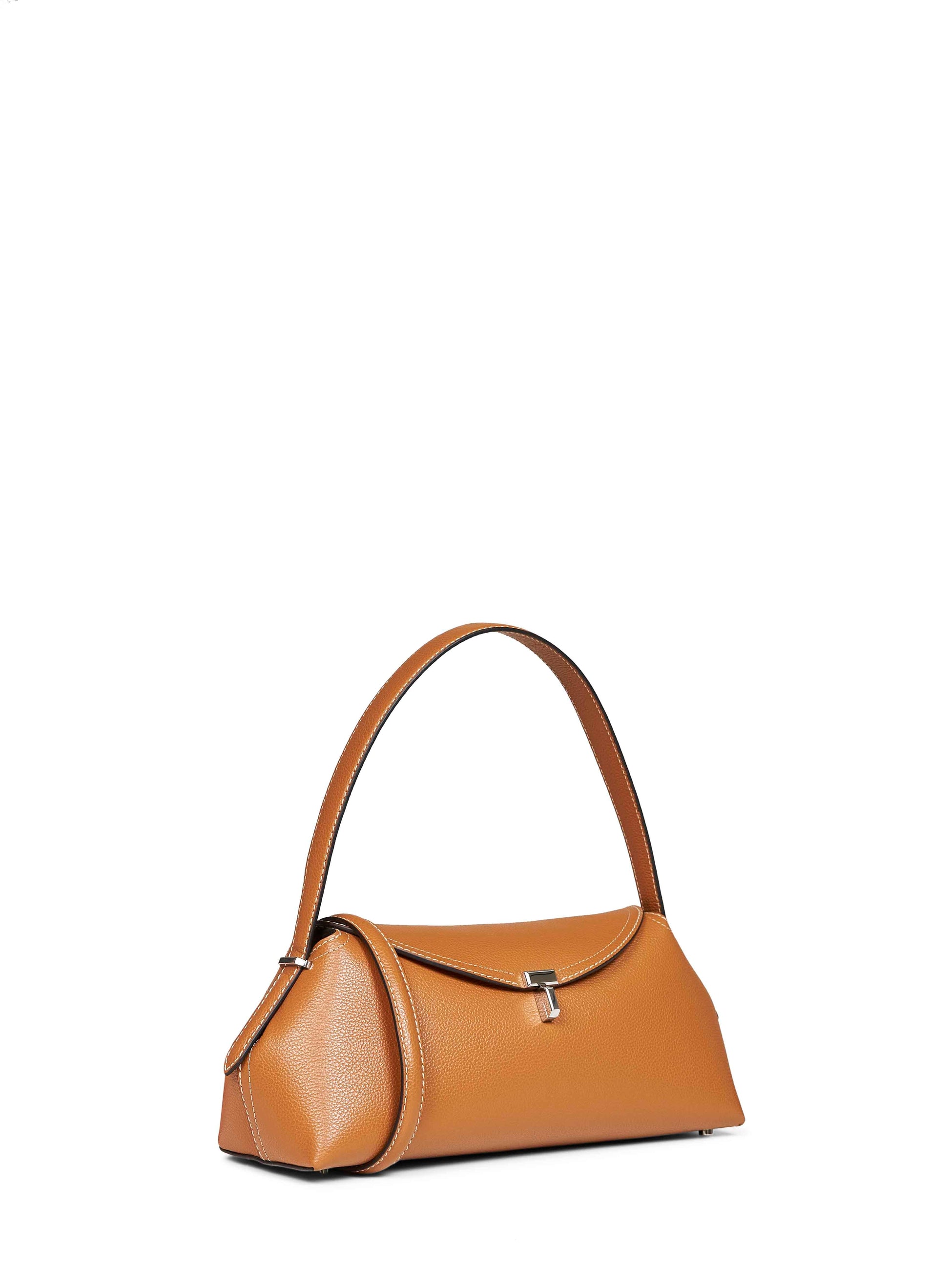 Toteme Women Tan T-Lock Shoulder Bag TOTEME