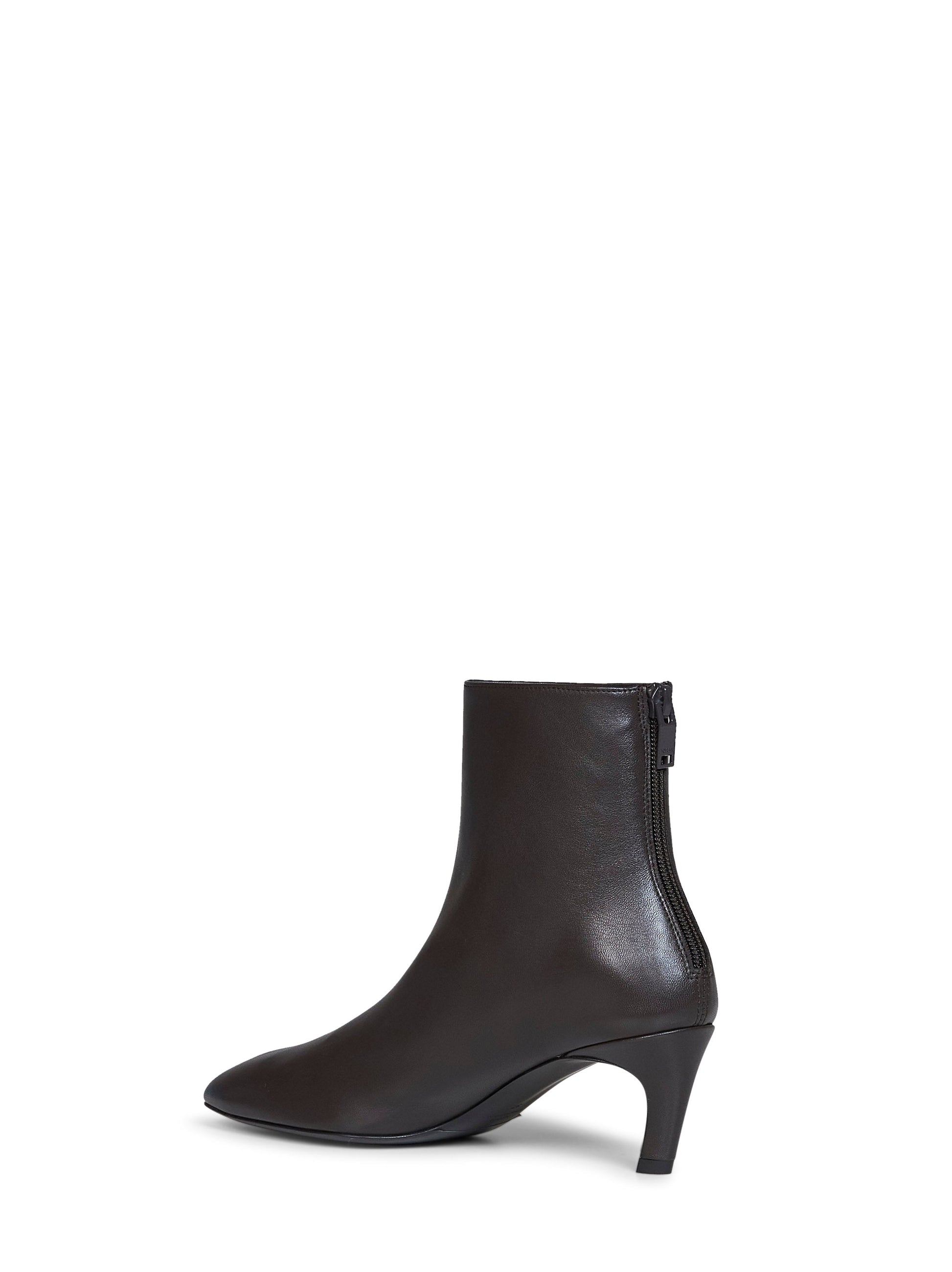 Toteme Women Bark Soft Nappa Leather Ankle Boots TOTEME