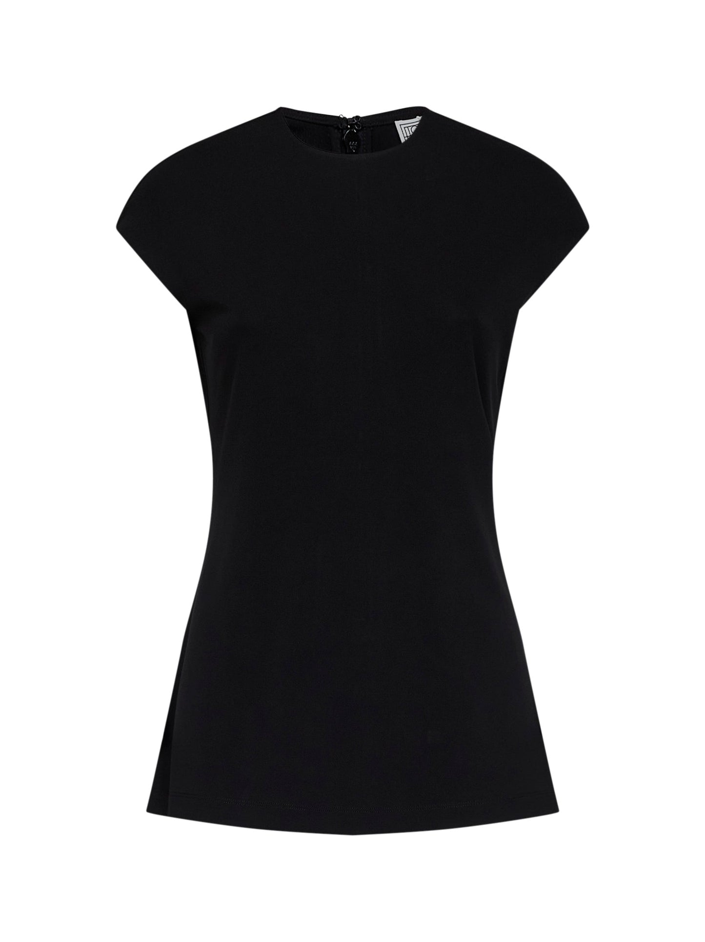 Toteme Women Black Fluid Jersey Everyday Top TOTEME