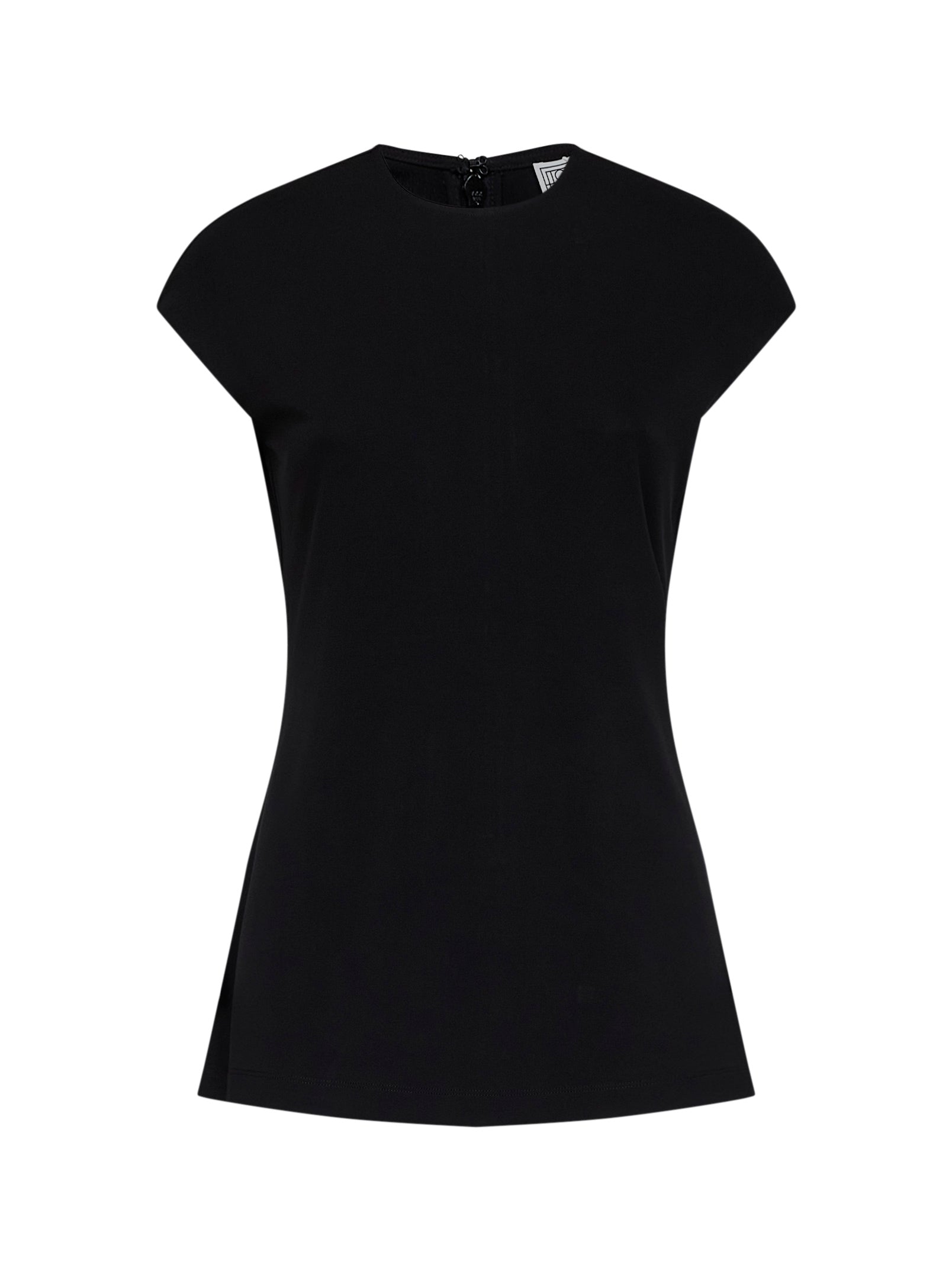 Toteme Women Black Fluid Jersey Everyday Top TOTEME